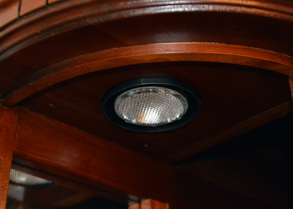 Ridgeway Curio Grandfather Clock