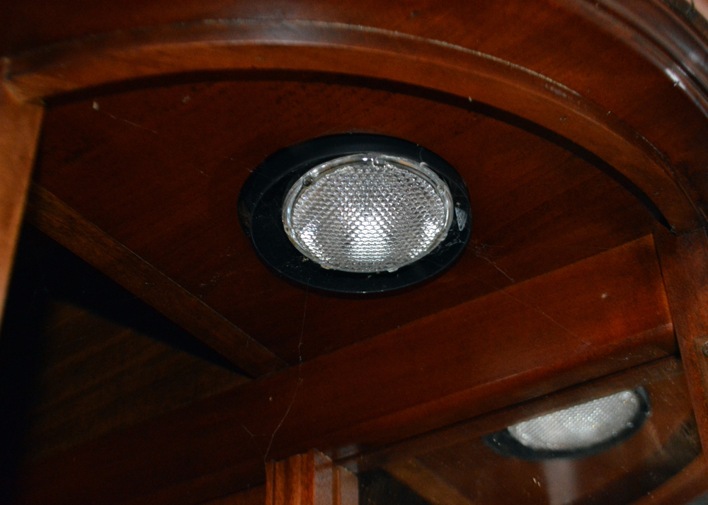 Ridgeway Curio Grandfather Clock