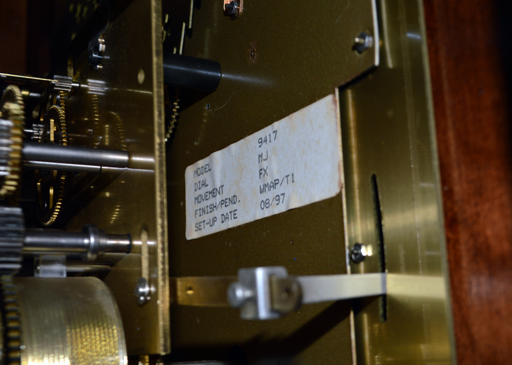 Ridgeway Curio Grandfather Clock