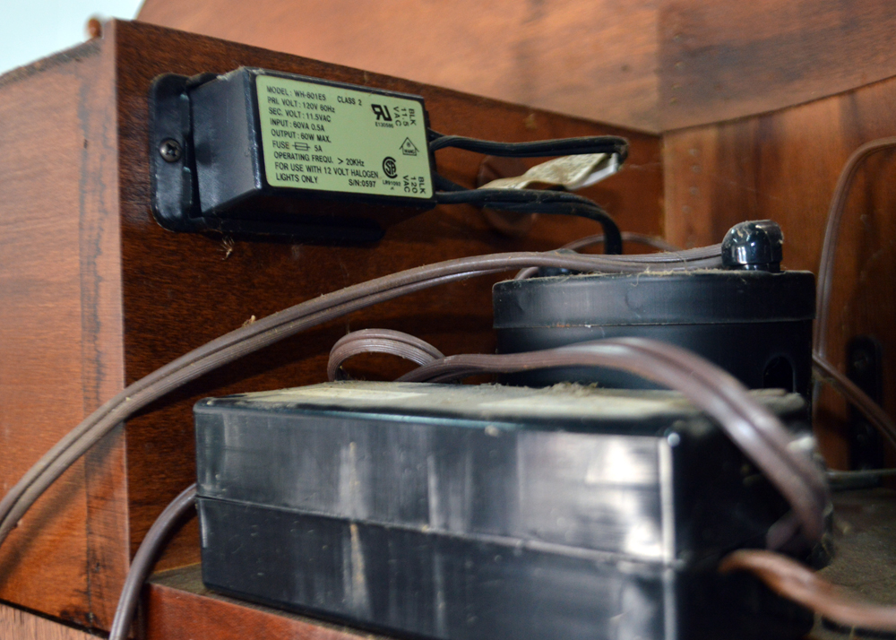 Ridgeway Curio Grandfather Clock