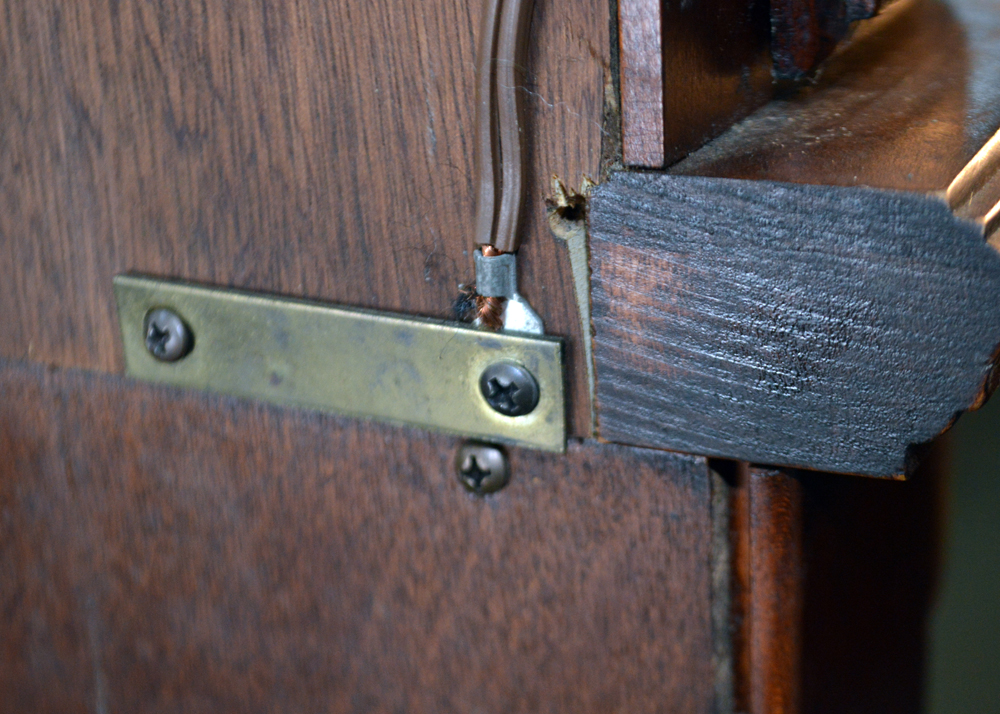 Ridgeway Curio Grandfather Clock