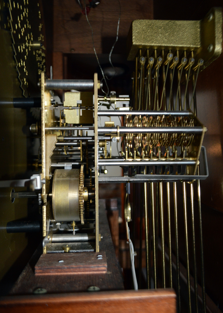 Ridgeway Curio Grandfather Clock