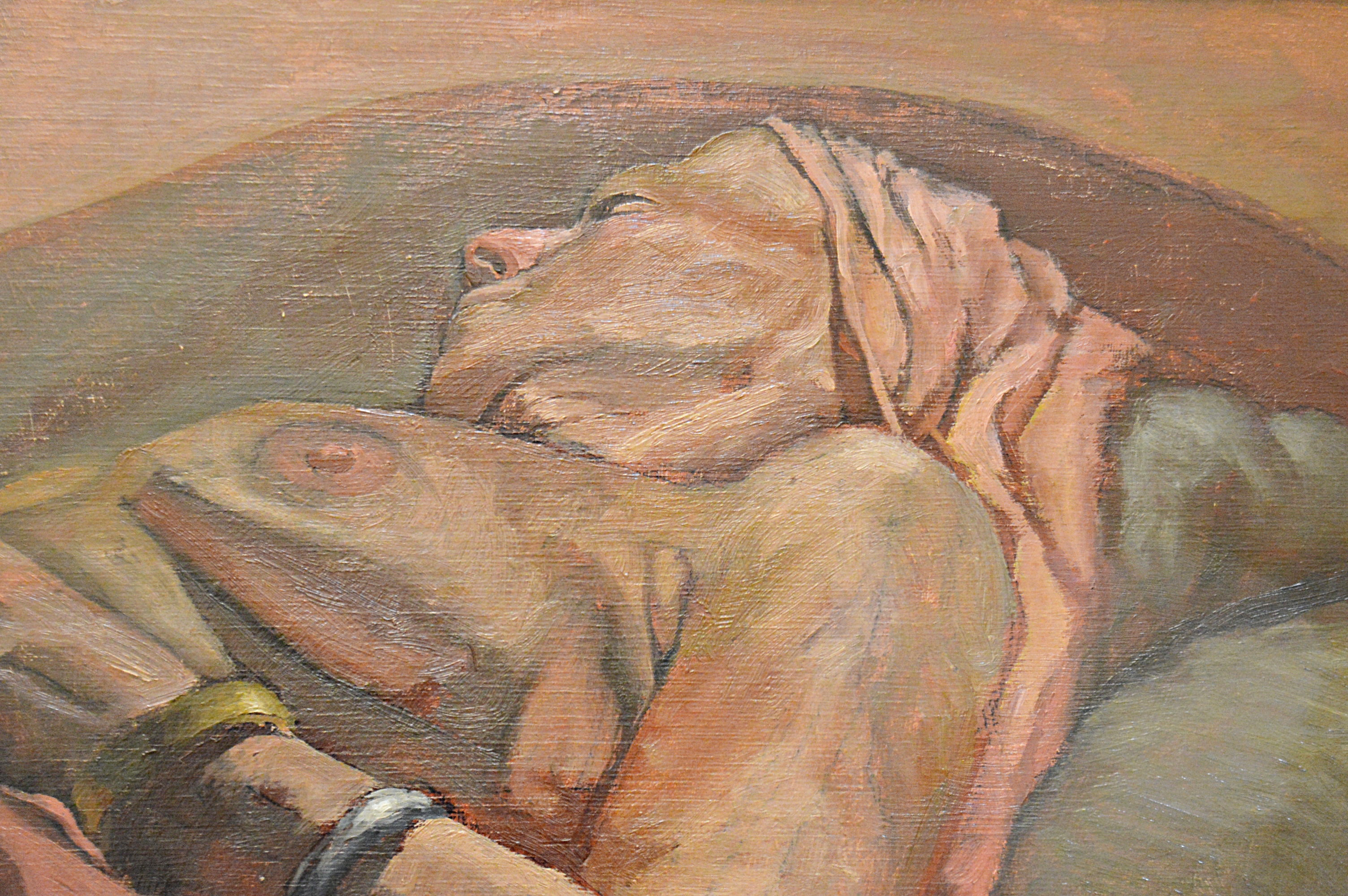 Jonathan Queen Original Oil on Canvas