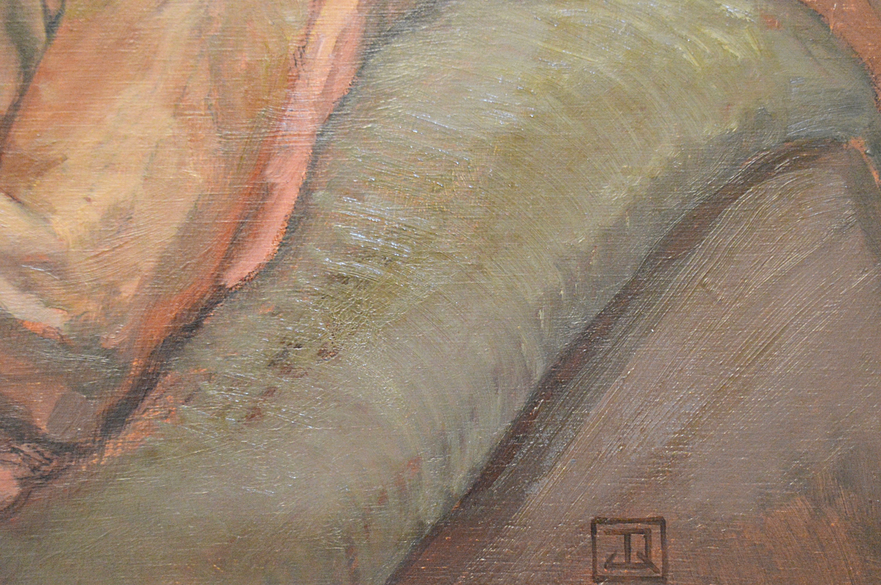 Jonathan Queen Original Oil on Canvas