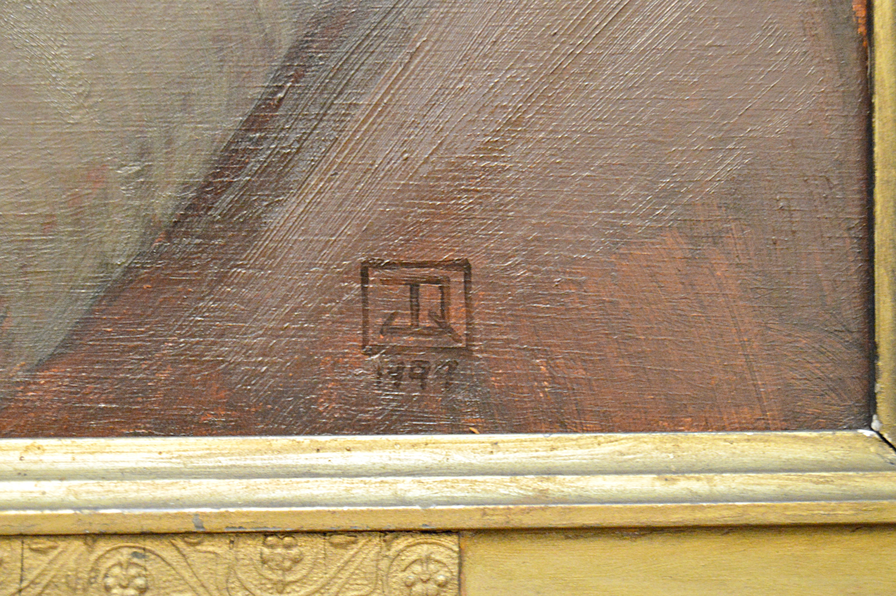 Jonathan Queen Original Oil on Canvas