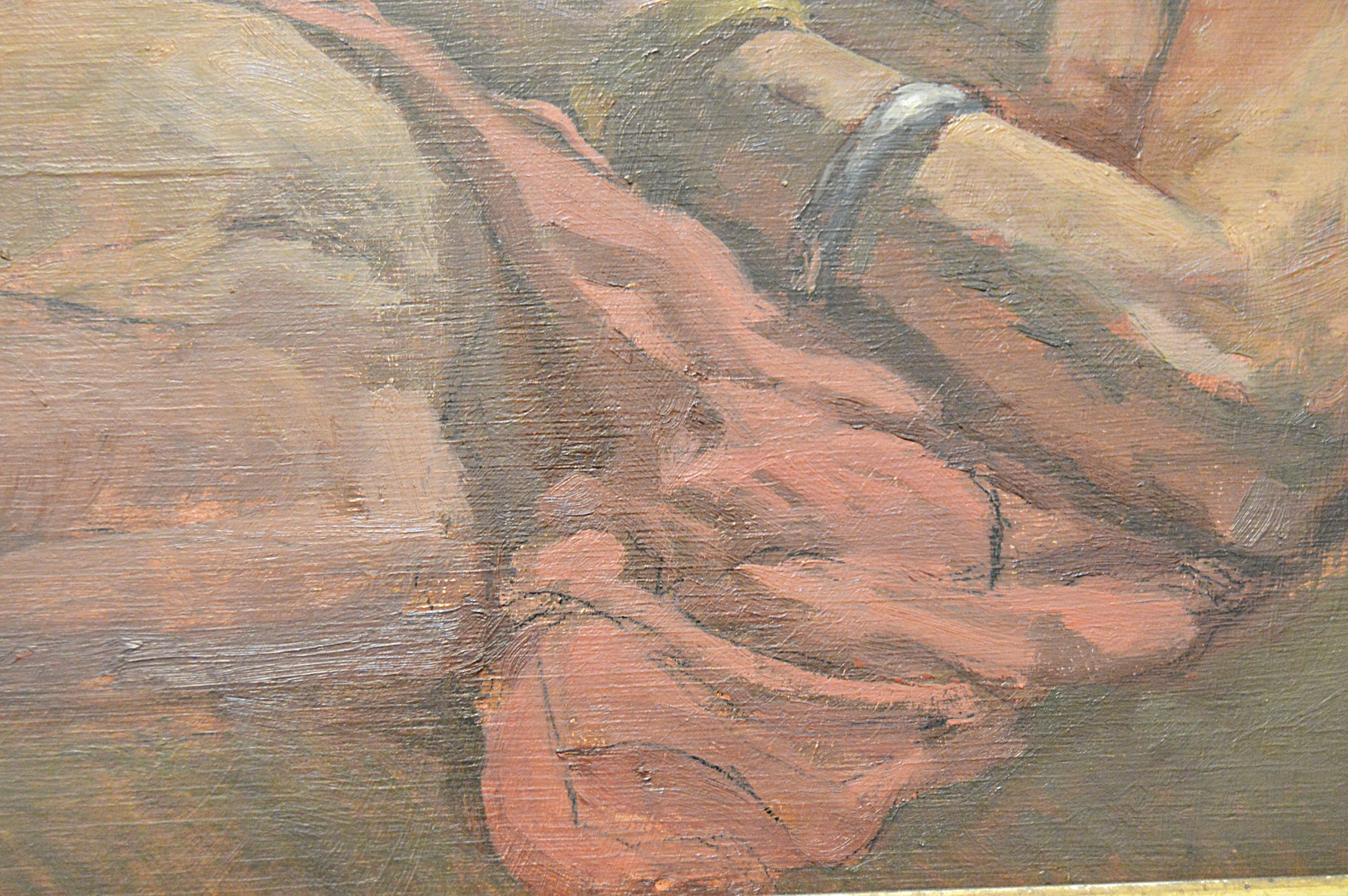 Jonathan Queen Original Oil on Canvas