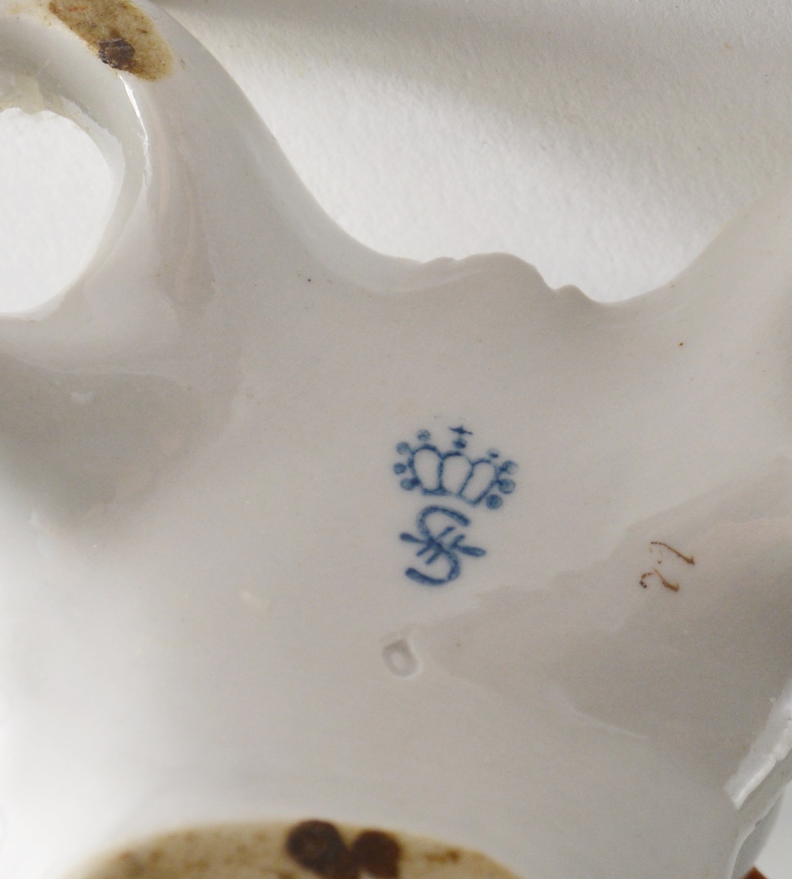 Vintage Sitzendorf Porcelain Bird Candlesticks