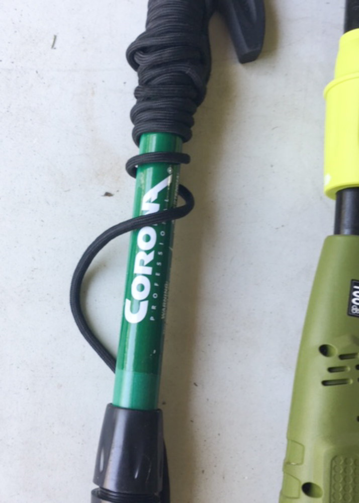 Extension Pole Chain Saw, Extension Tree Trimmer & Assortment of Lawn Tools