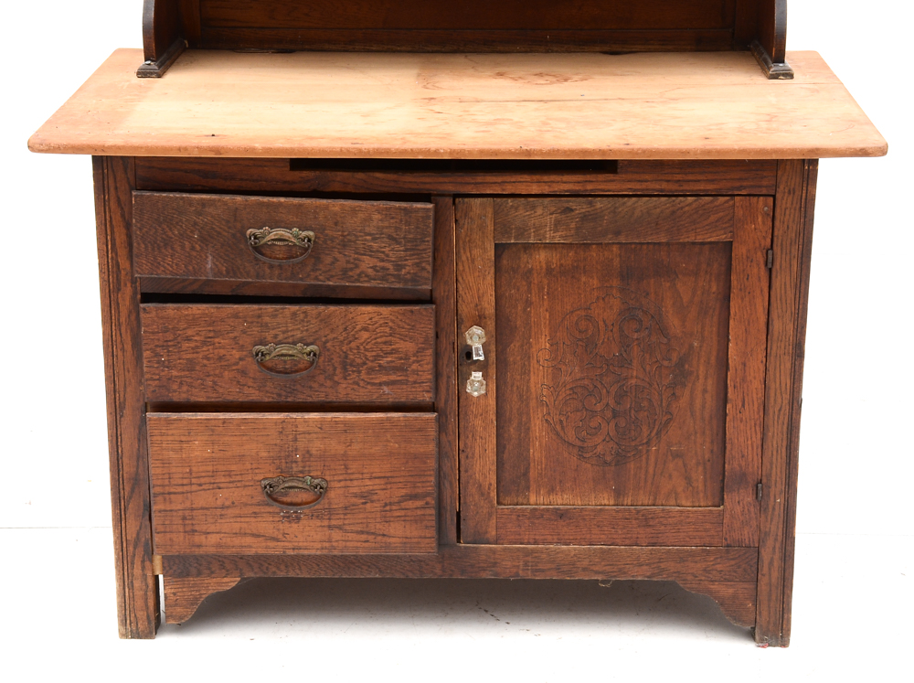 Antique Hoosier Cabinet