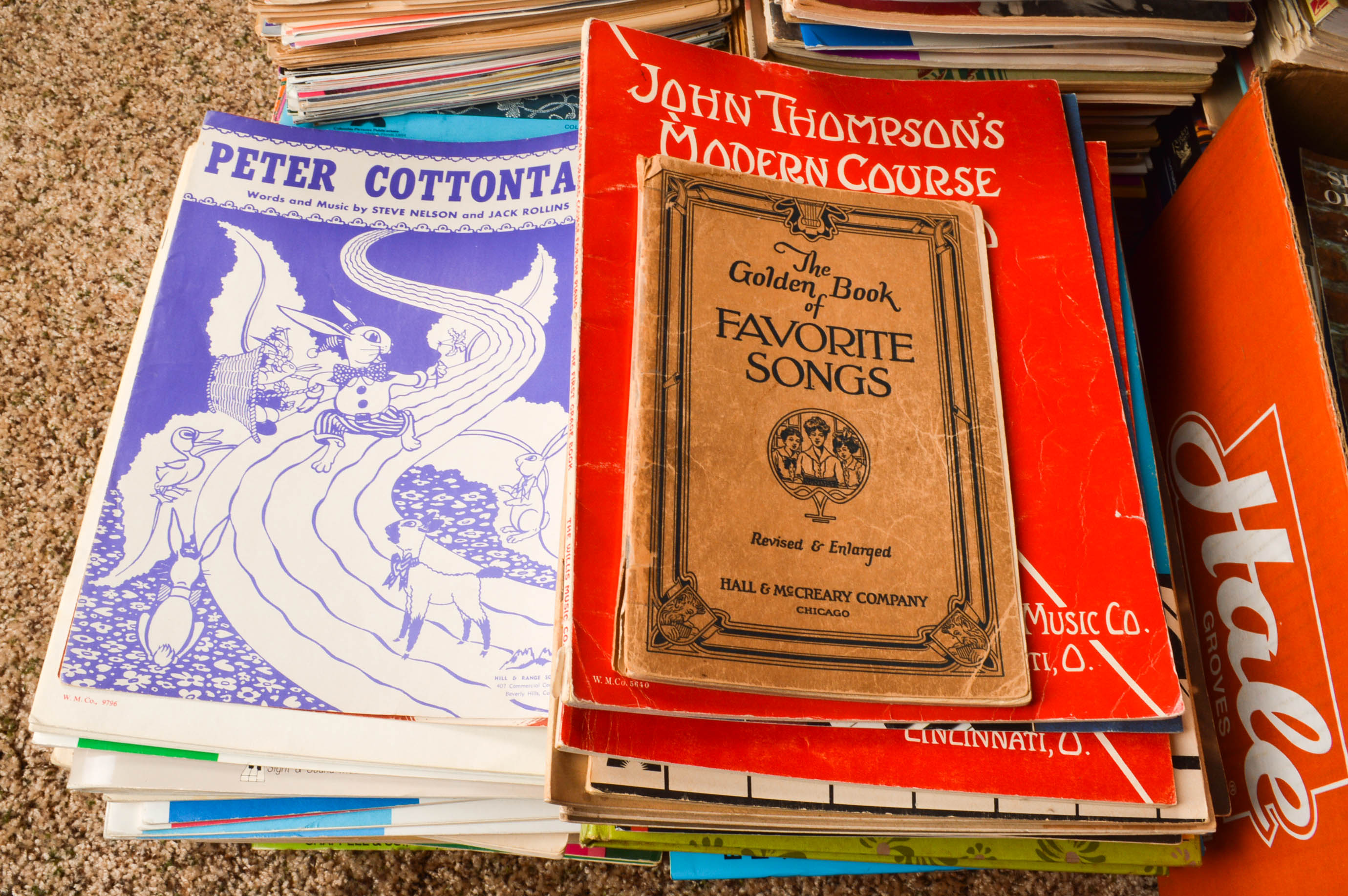 Rock, Pop and Vintage Sheet Music For Piano, Vocal and Guitar