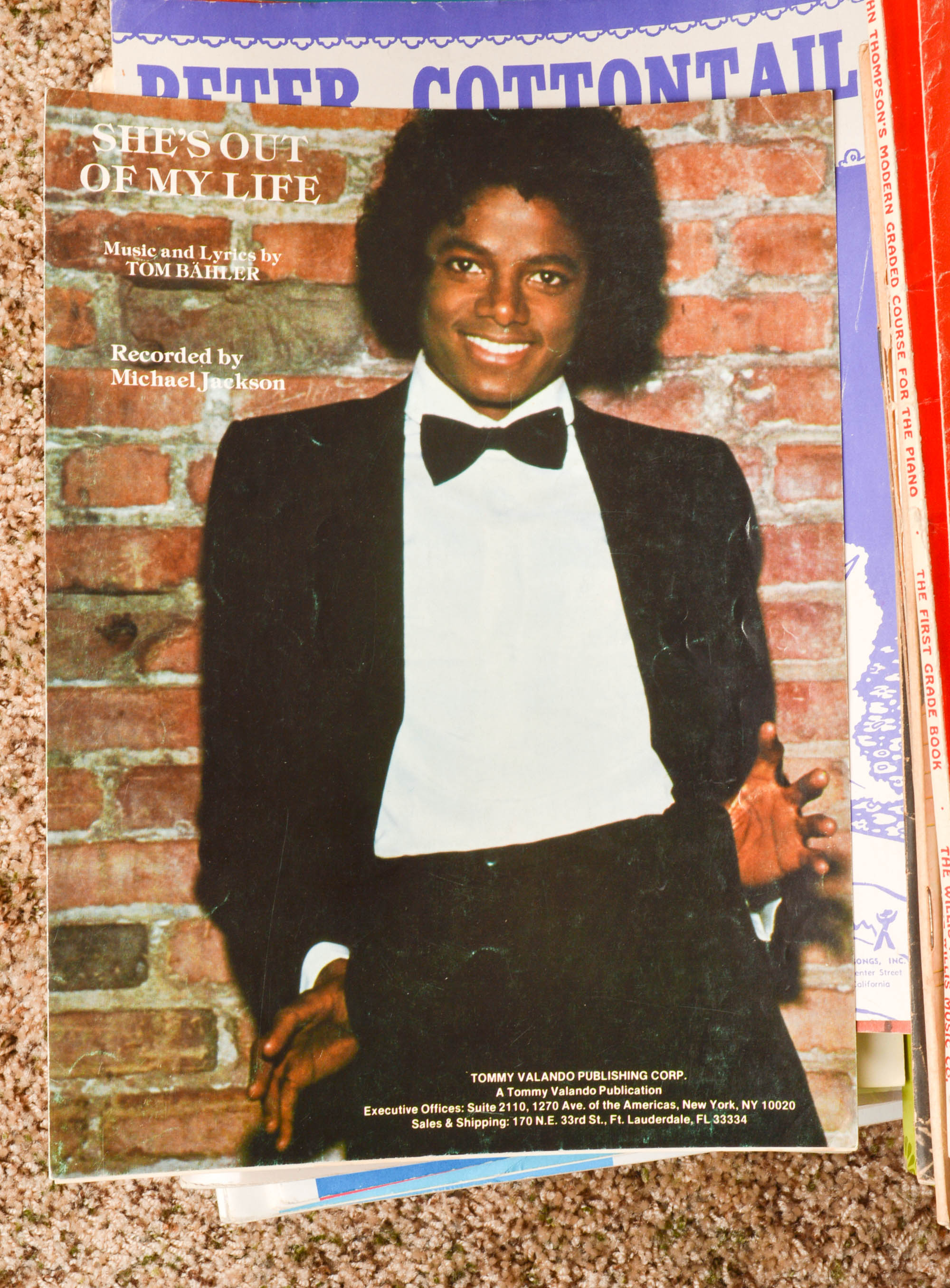 Rock, Pop and Vintage Sheet Music For Piano, Vocal and Guitar