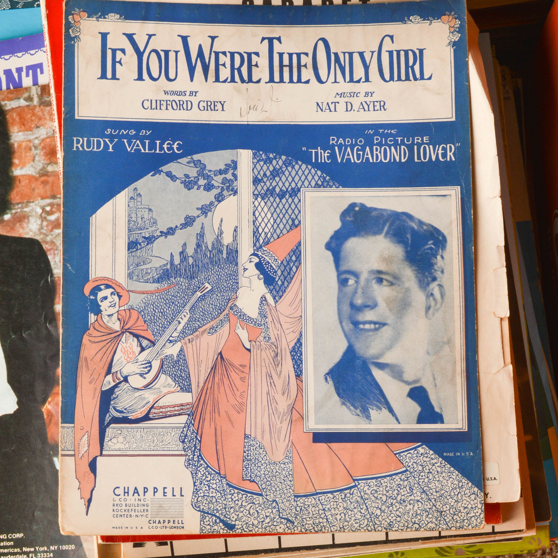 Rock, Pop and Vintage Sheet Music For Piano, Vocal and Guitar