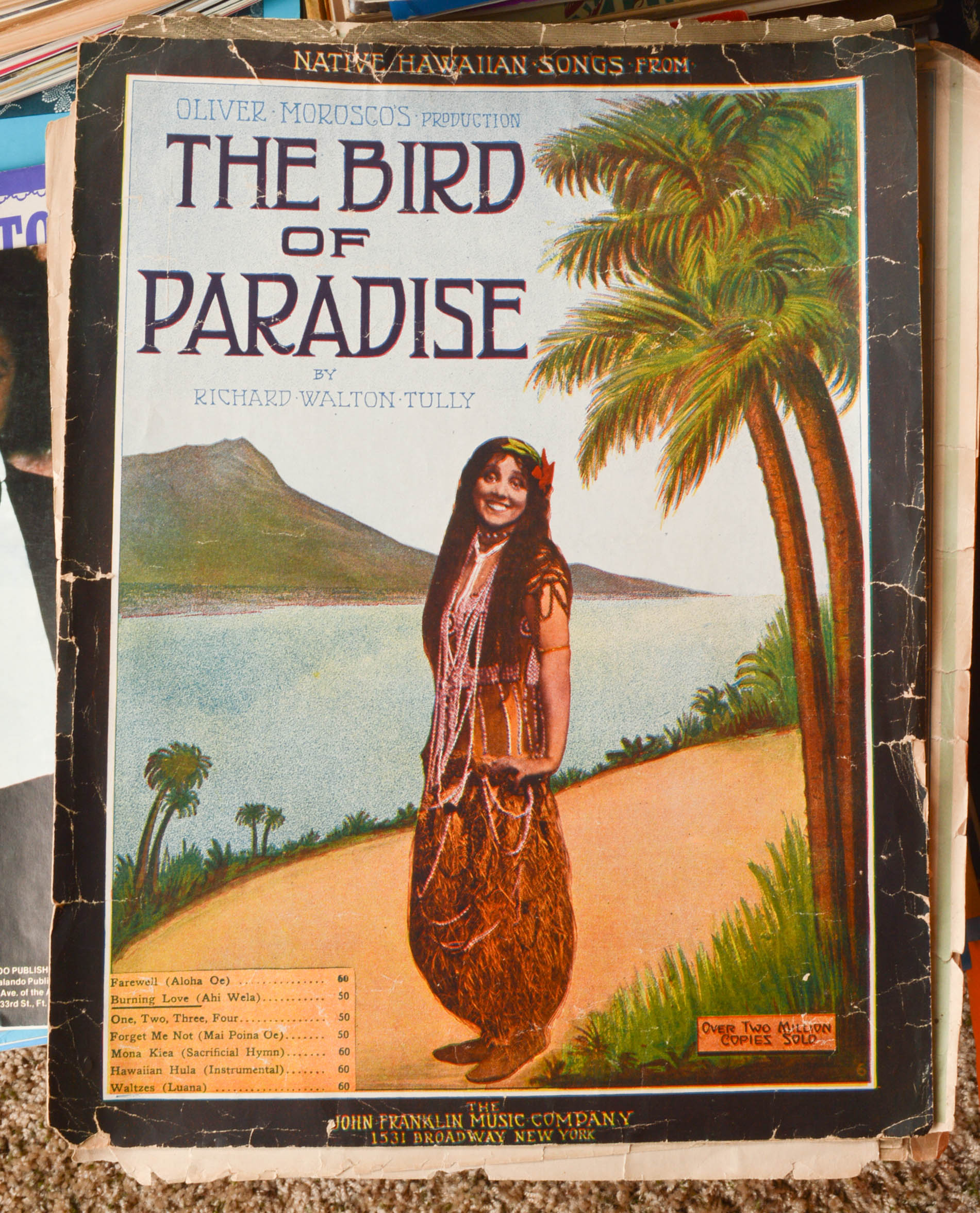 Rock, Pop and Vintage Sheet Music For Piano, Vocal and Guitar