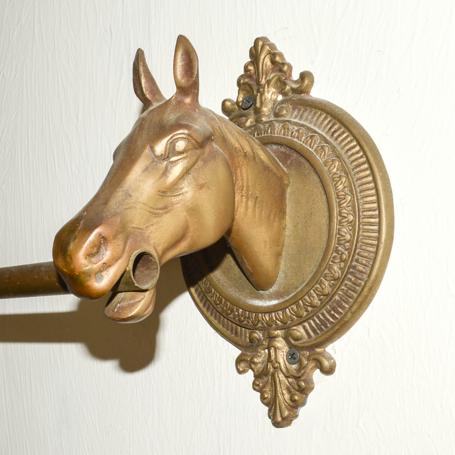 Solid Brass Wall-Mount Hat Hook