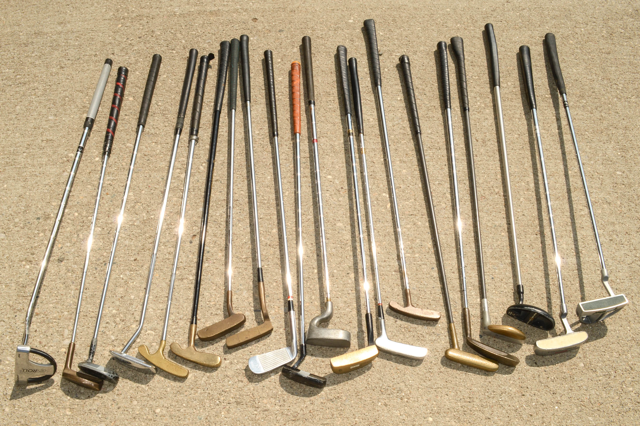Twenty Assorted Putters