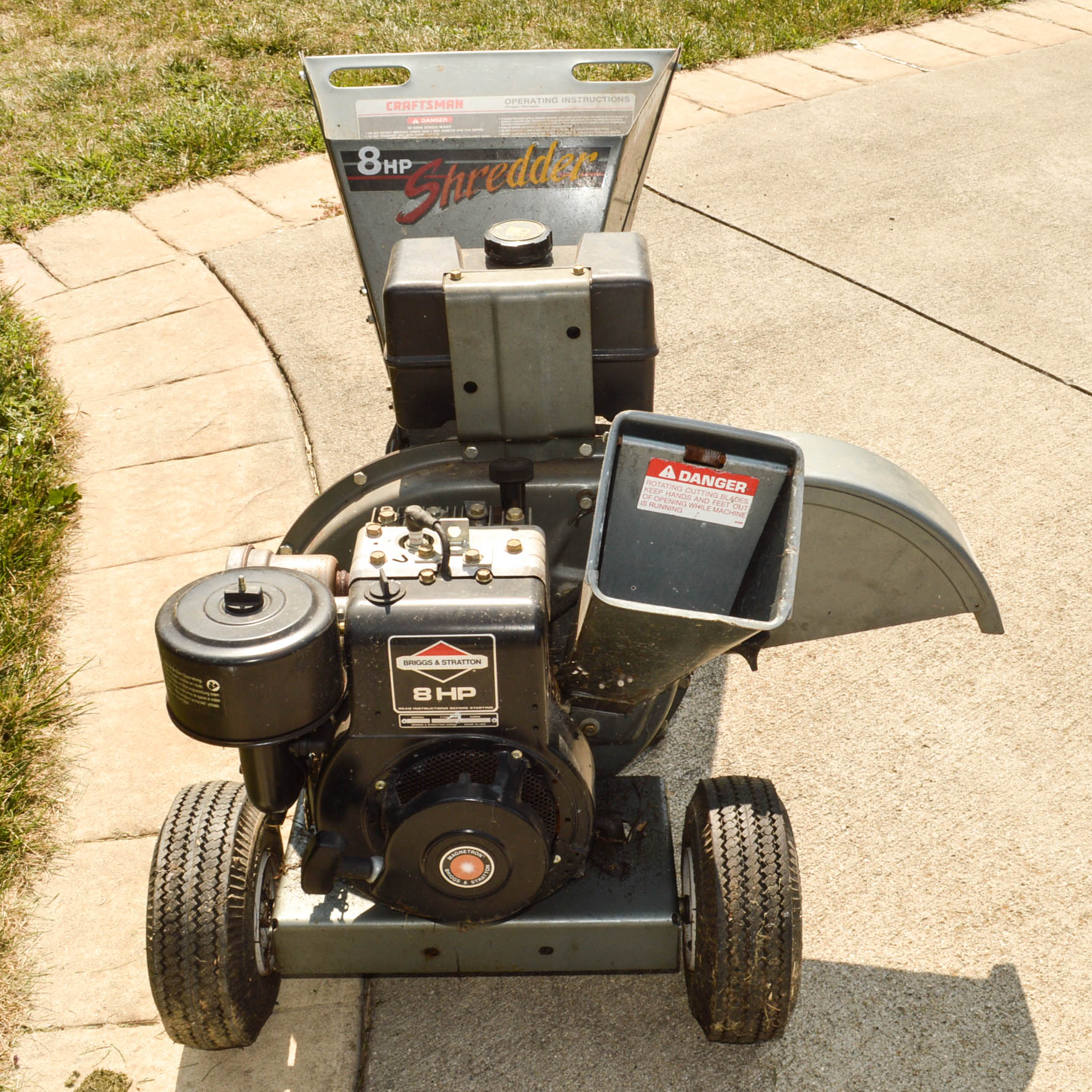 Craftsman Gas-Powered Chipper Shredder