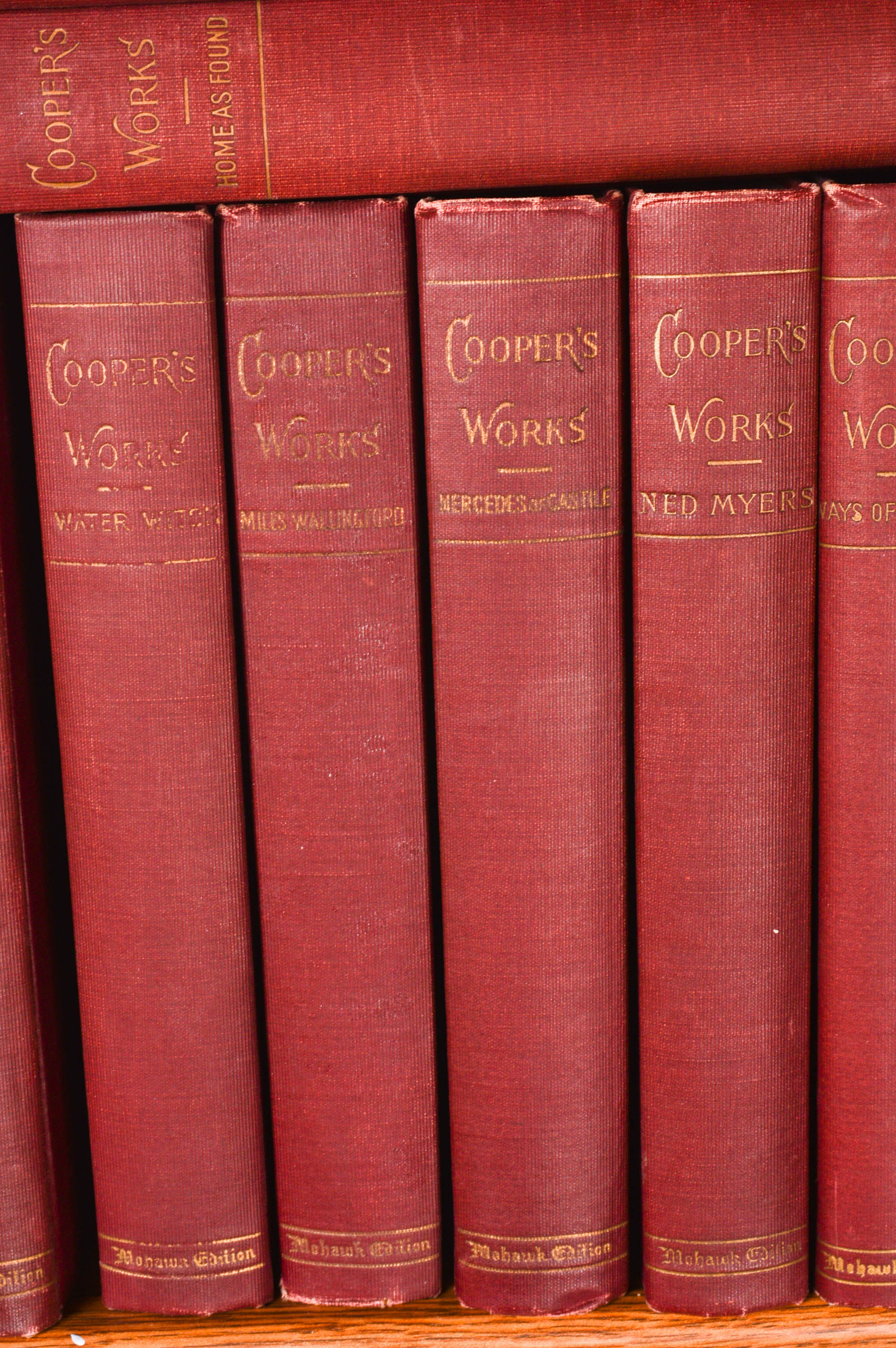 "The Works Of James Fenimore Cooper" Mohawk Edition