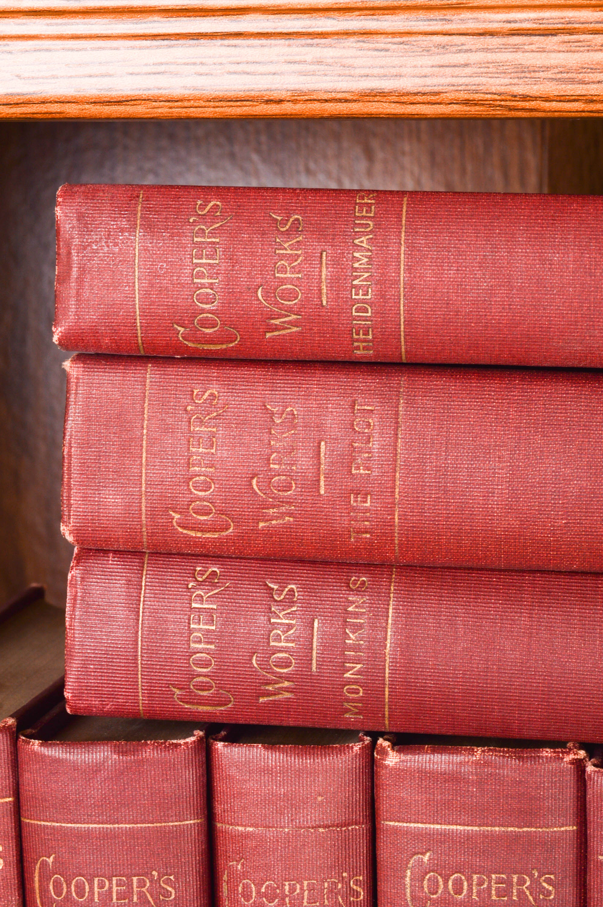 "The Works Of James Fenimore Cooper" Mohawk Edition