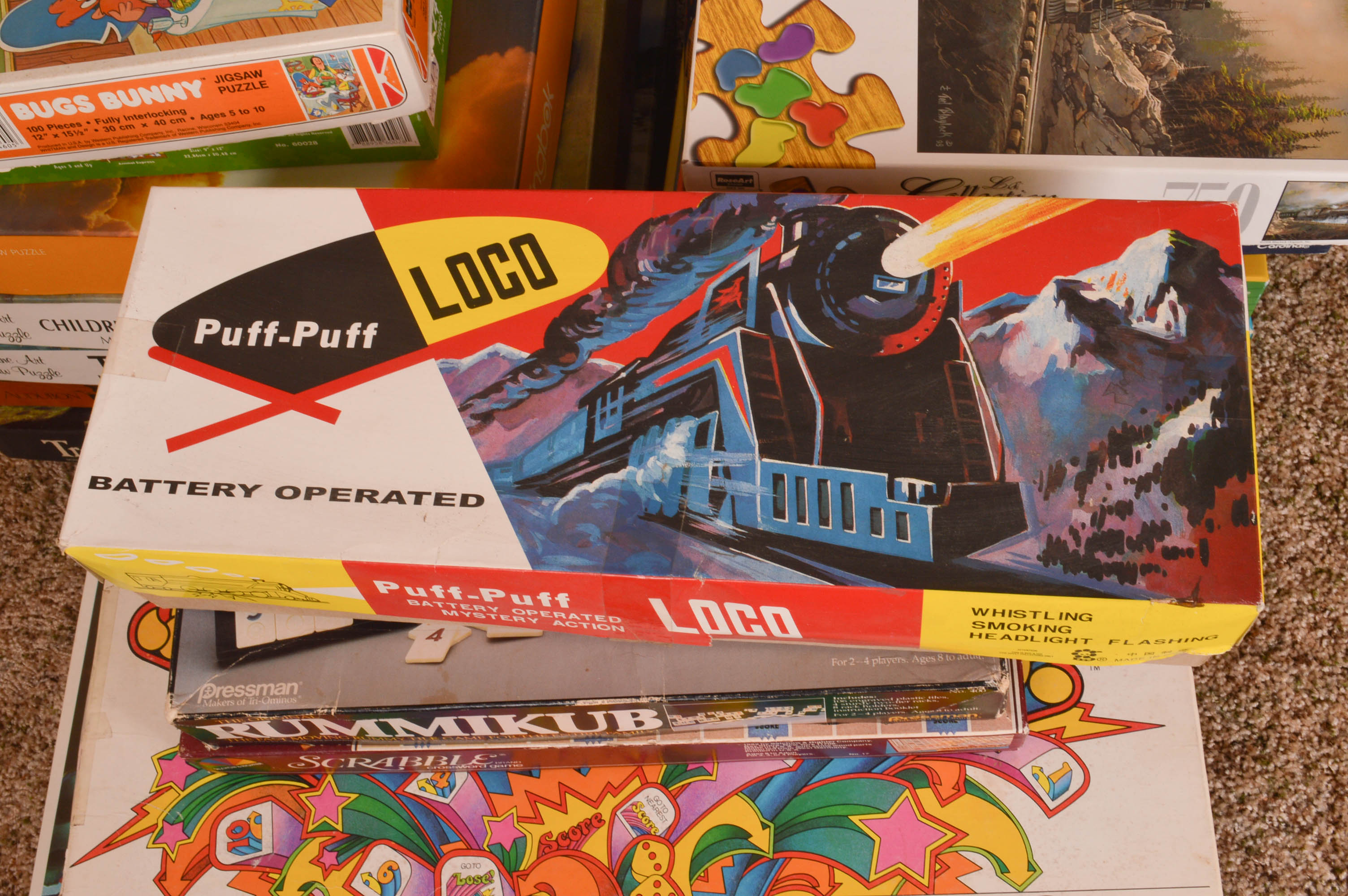 Vintage Games and Puzzles