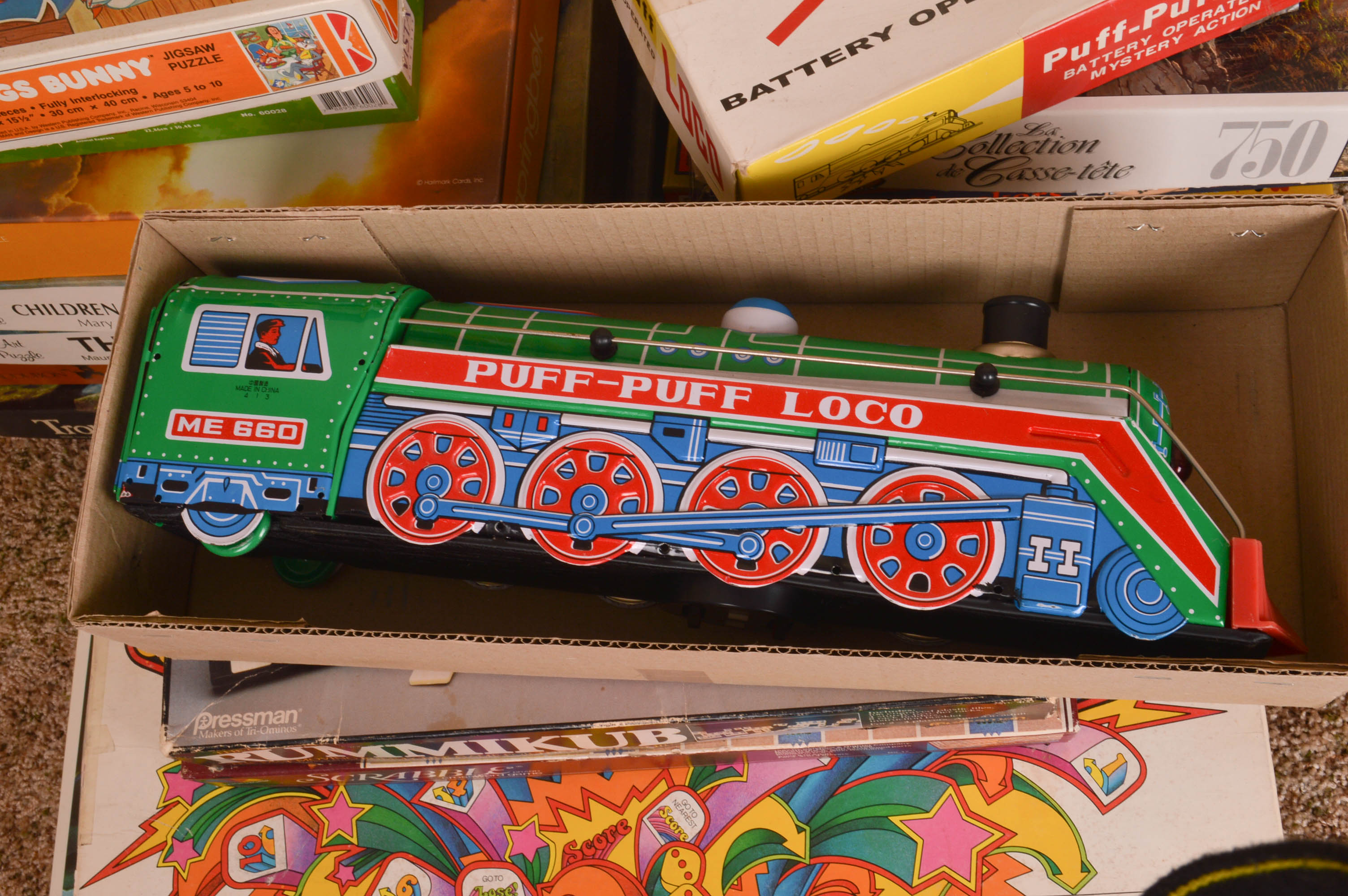 Vintage Games and Puzzles