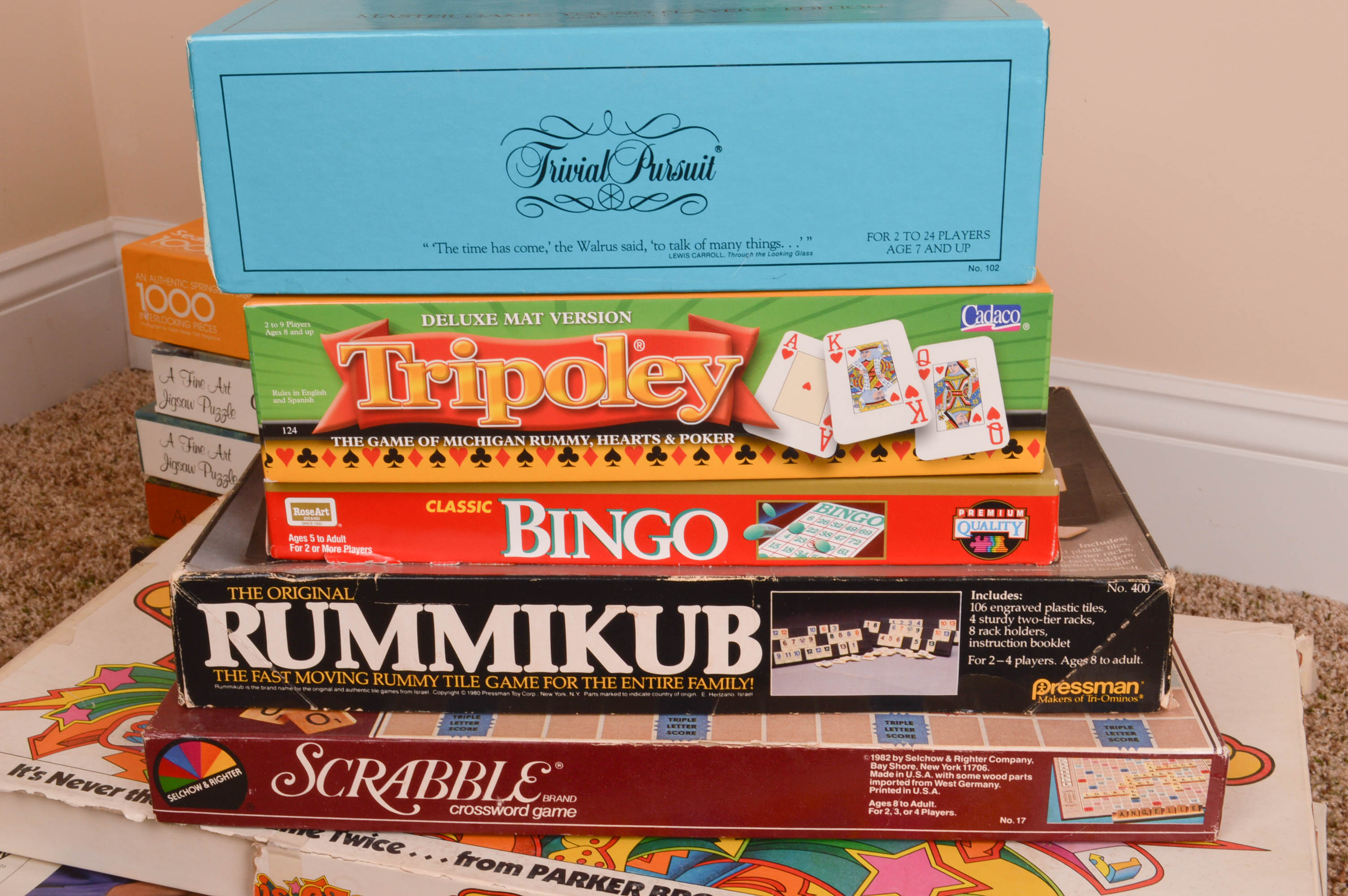Vintage Games and Puzzles