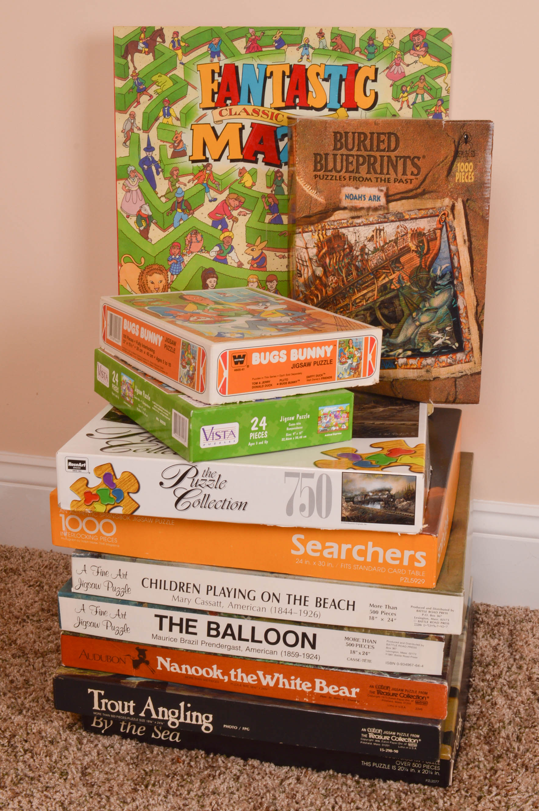 Vintage Games and Puzzles