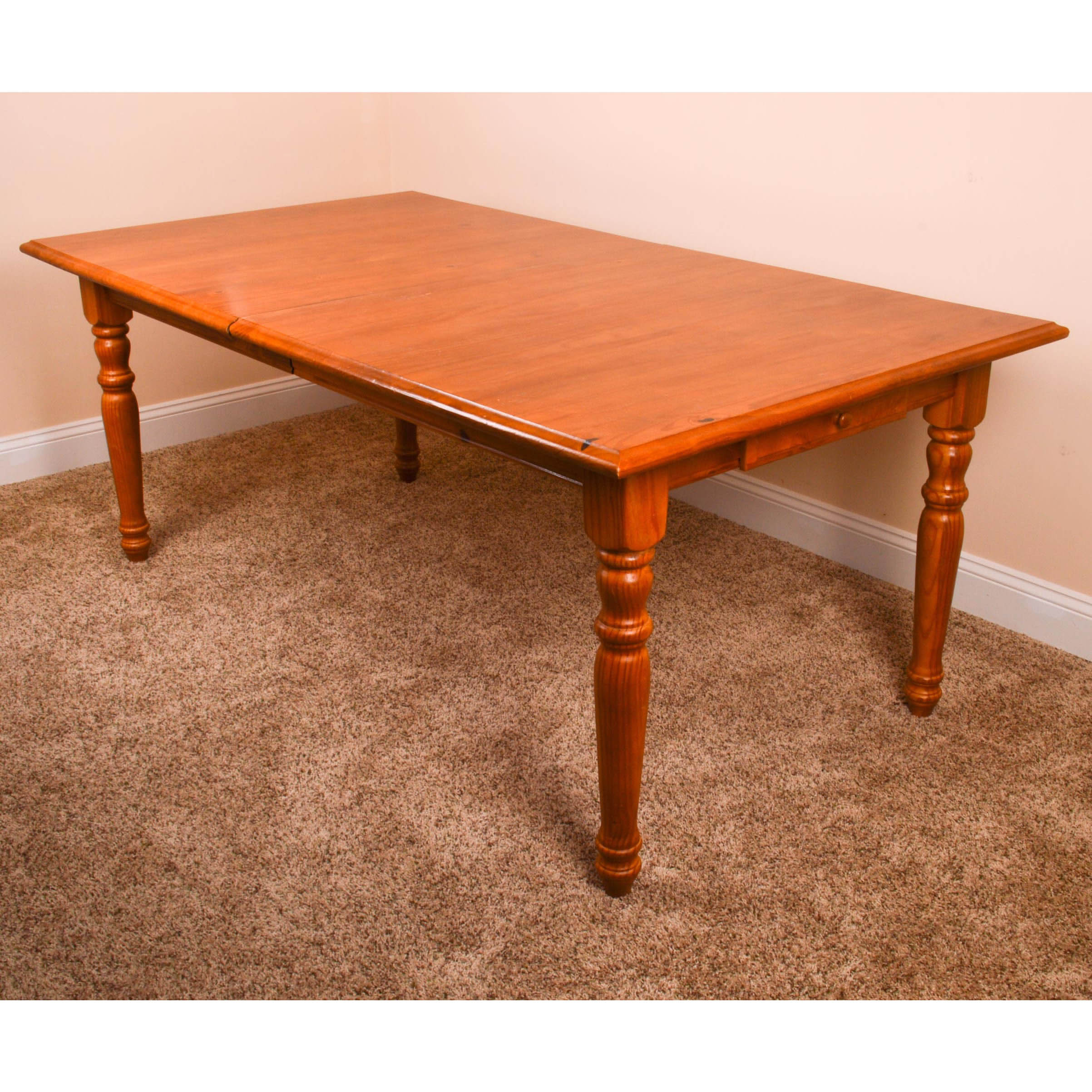 Pine Extension Table by Pulaski Furniture Company