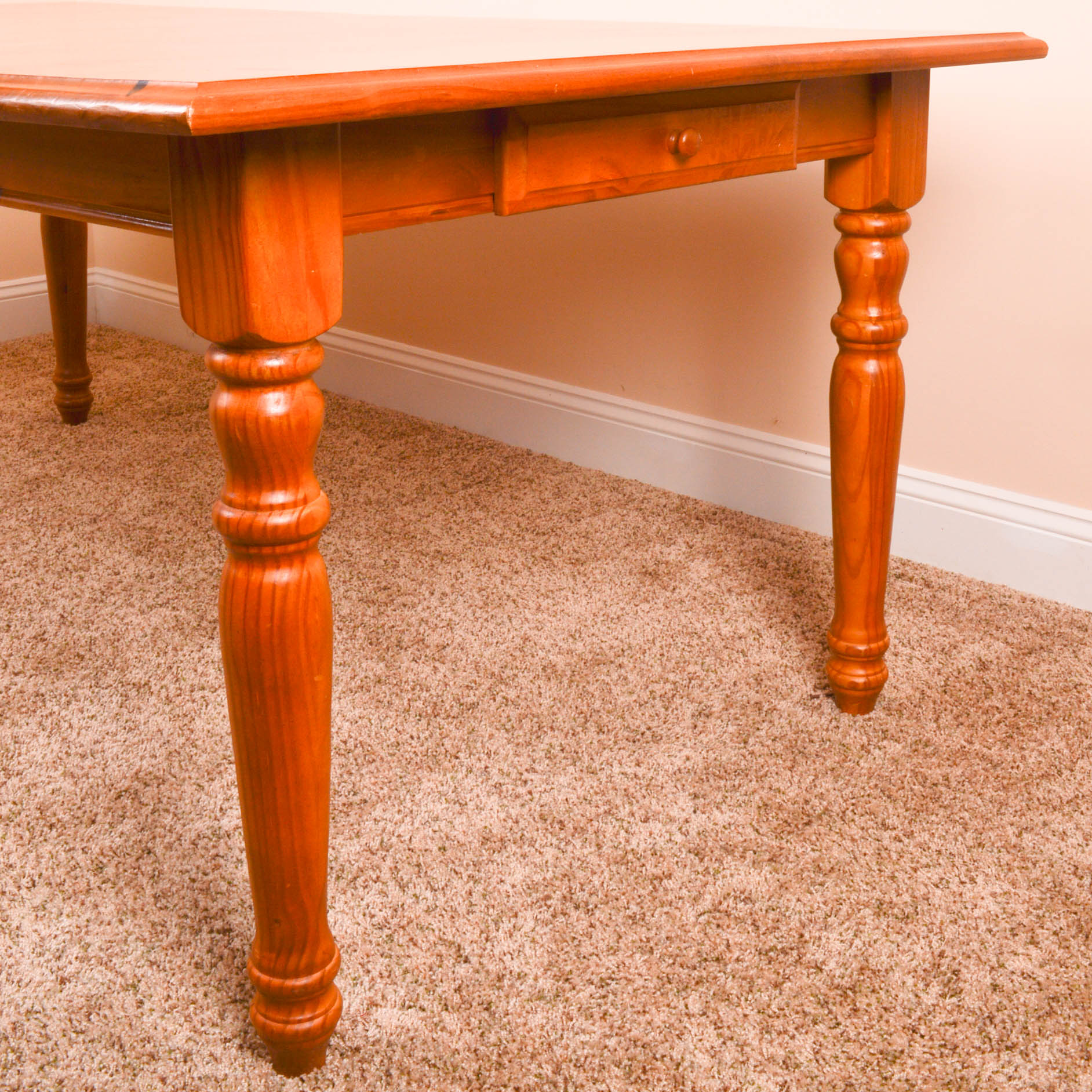 Pine Extension Table by Pulaski Furniture Company