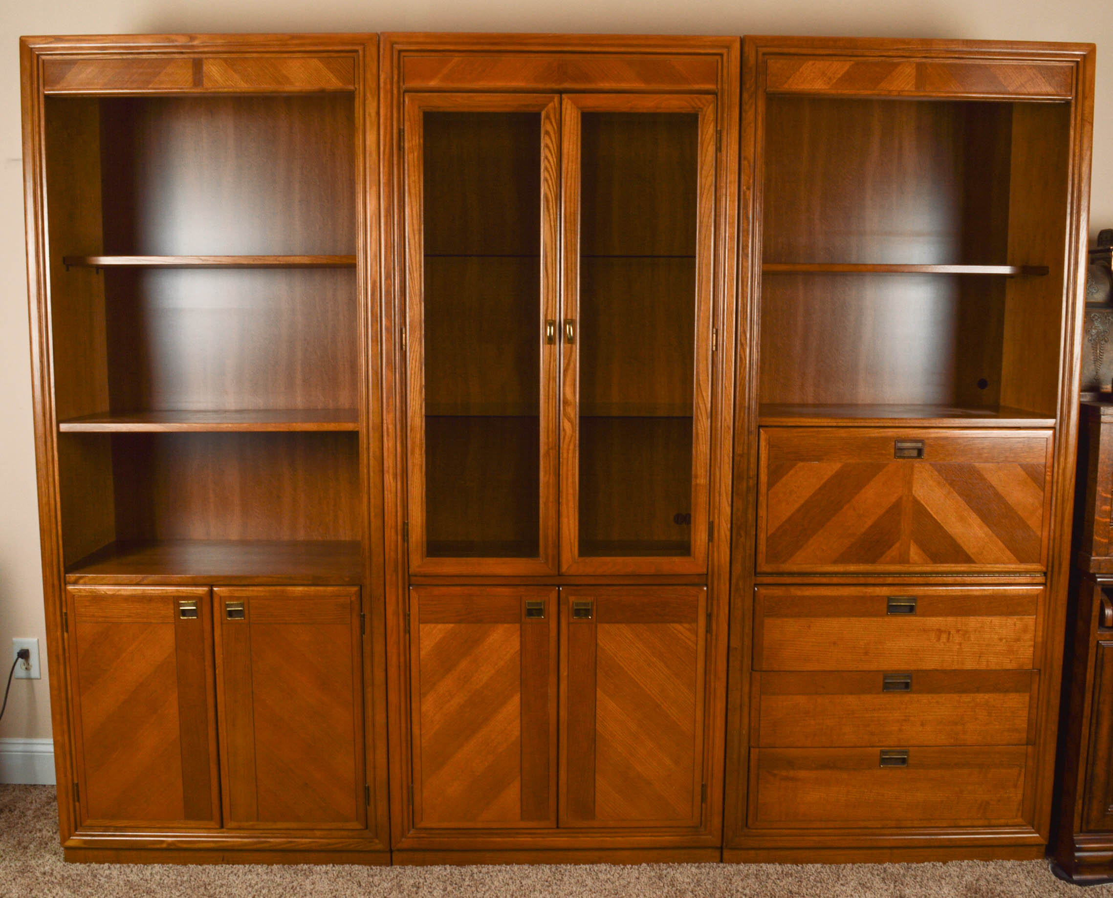 Bernhardt Three-Piece Wall Unit