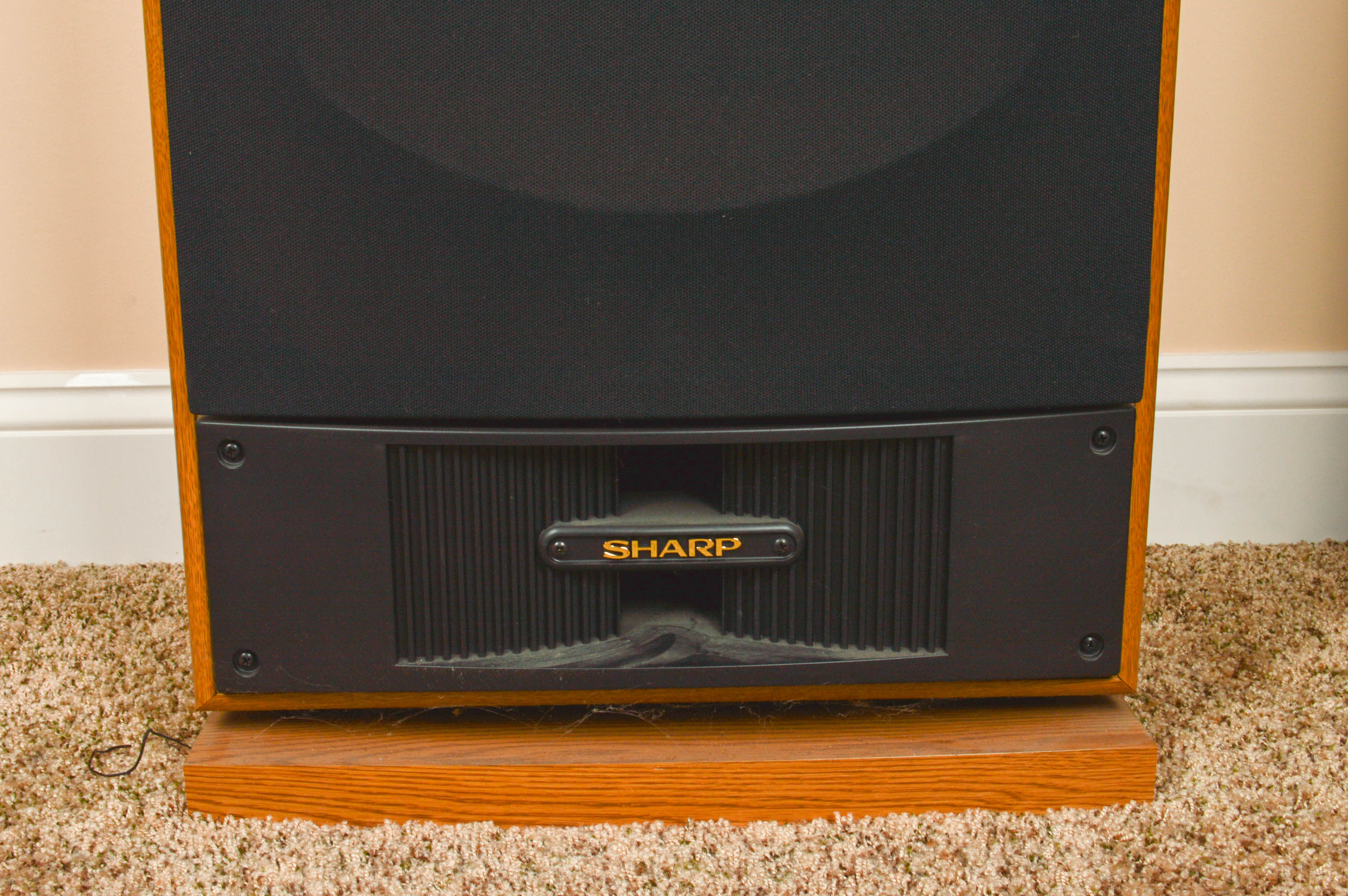 Sharp Stereo Components, Cabinet and Floor Speakers