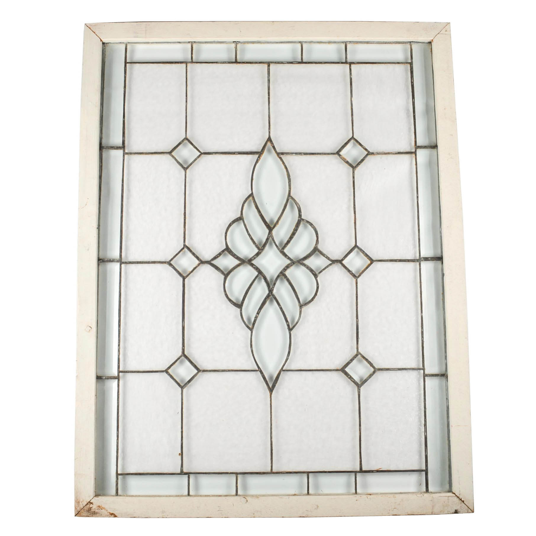 Vintage Leaded Glass Window