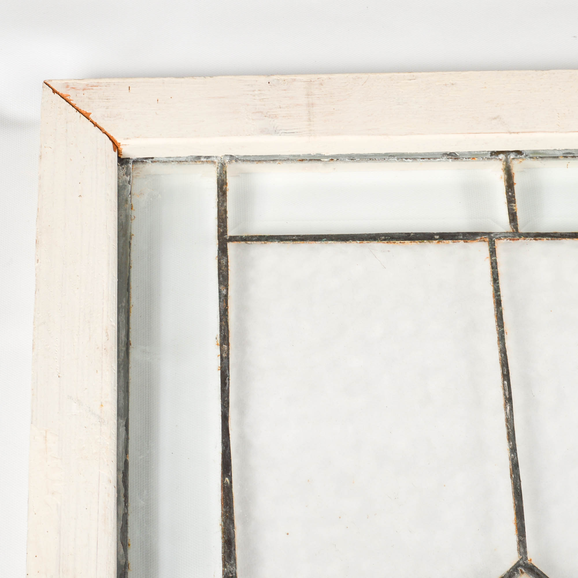 Vintage Leaded Glass Window