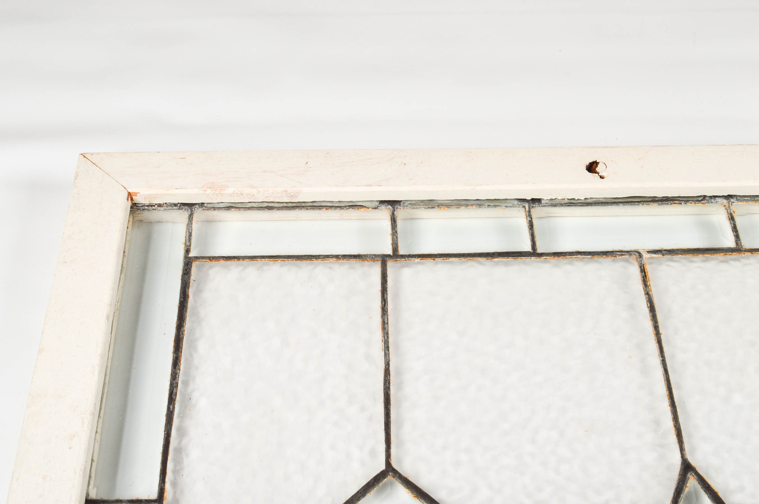 Vintage Leaded Glass Window