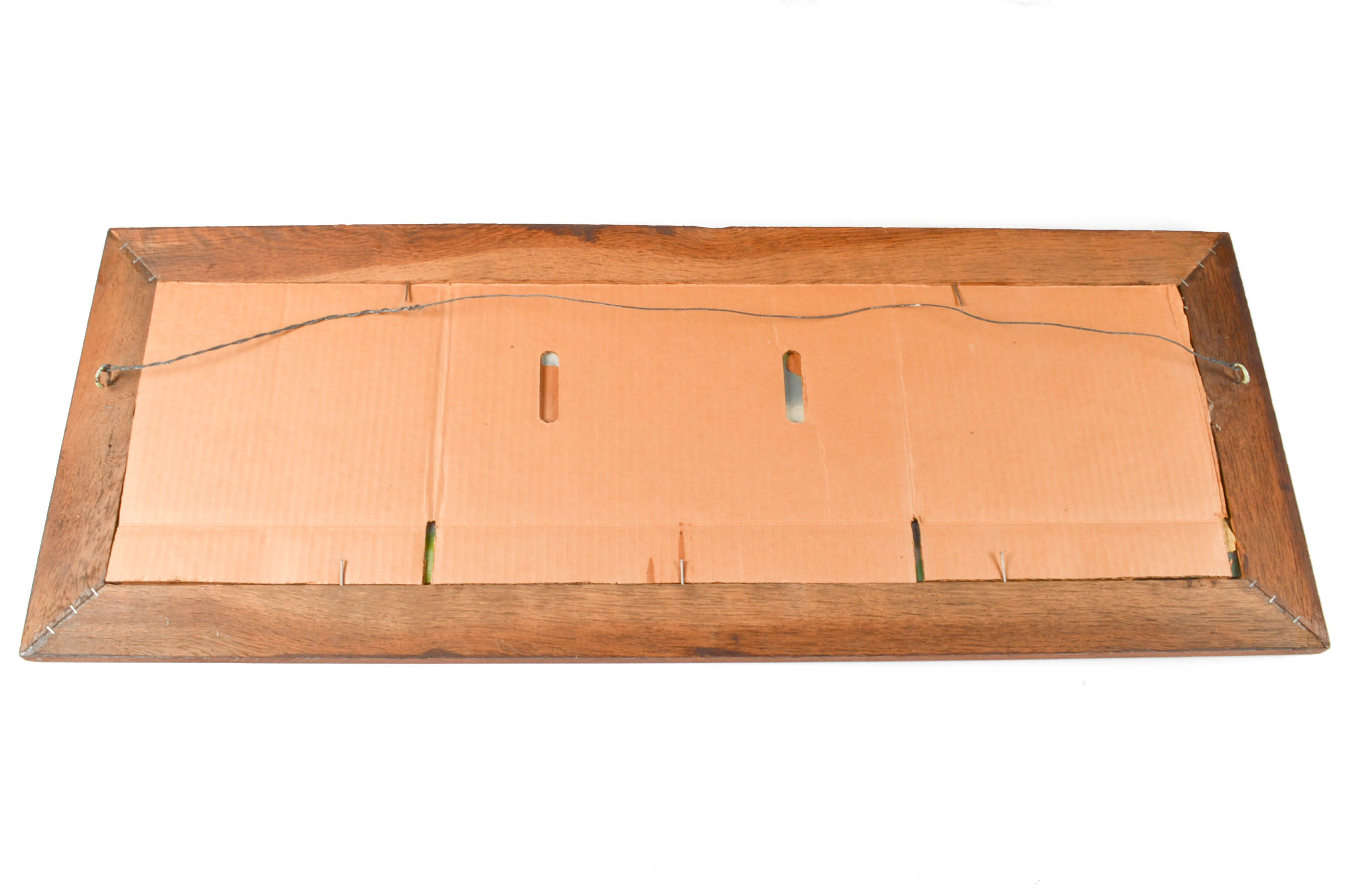 Reverse-Glass Painting "Washington Homestead Mount Vernon, Virginia"