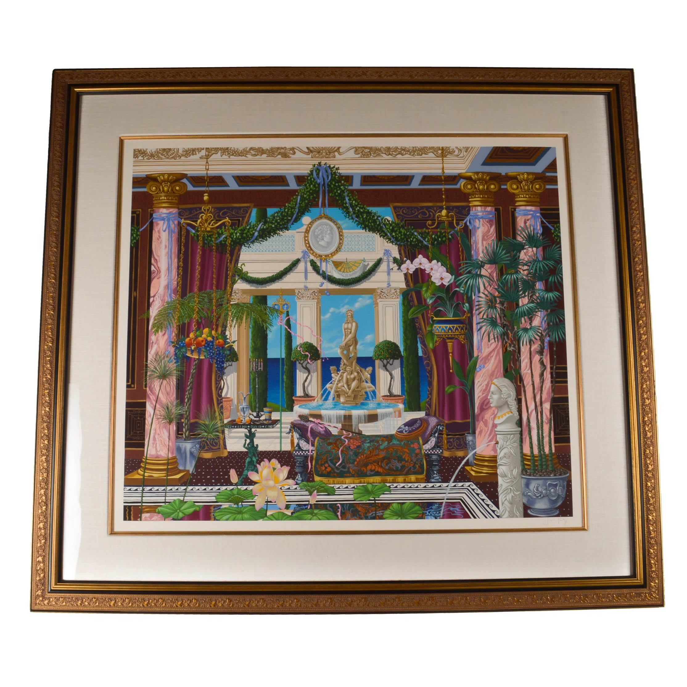 John Kiraly Limited Edition Serigraph on Paper "Celebration"