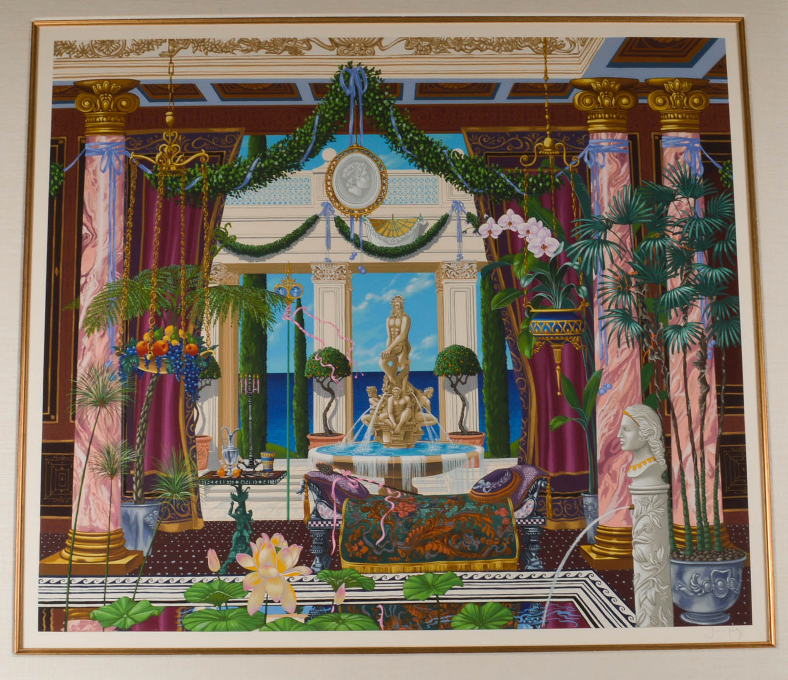 John Kiraly Limited Edition Serigraph on Paper "Celebration"