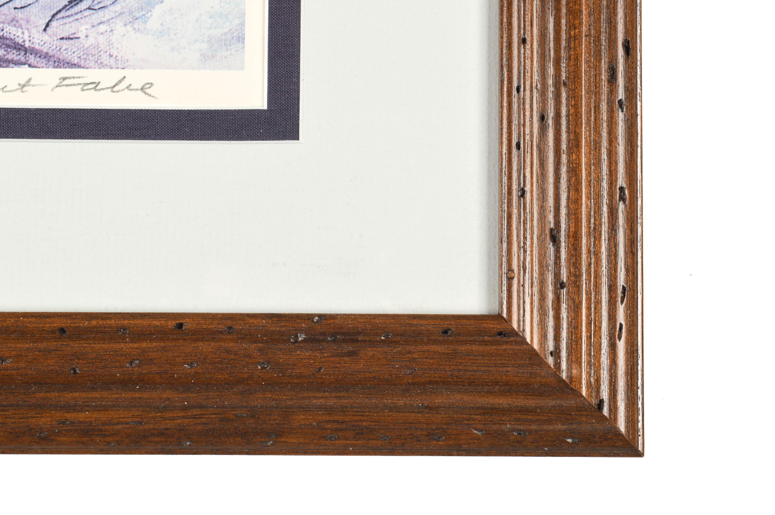 Robert Fabe Offset Lithograph After Watercolor "Old Station"