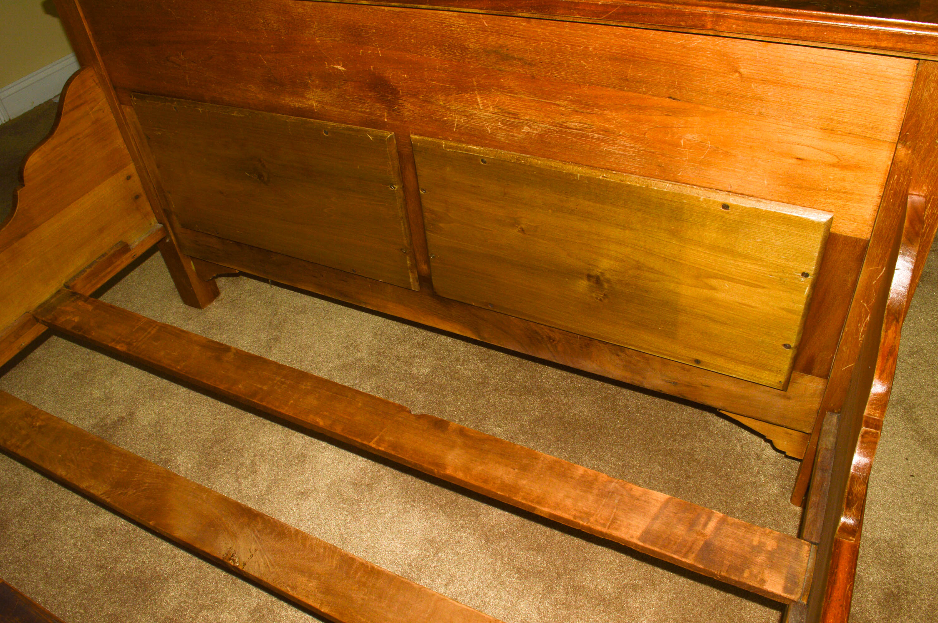 Antique Eastlake Full Size Bed Frame