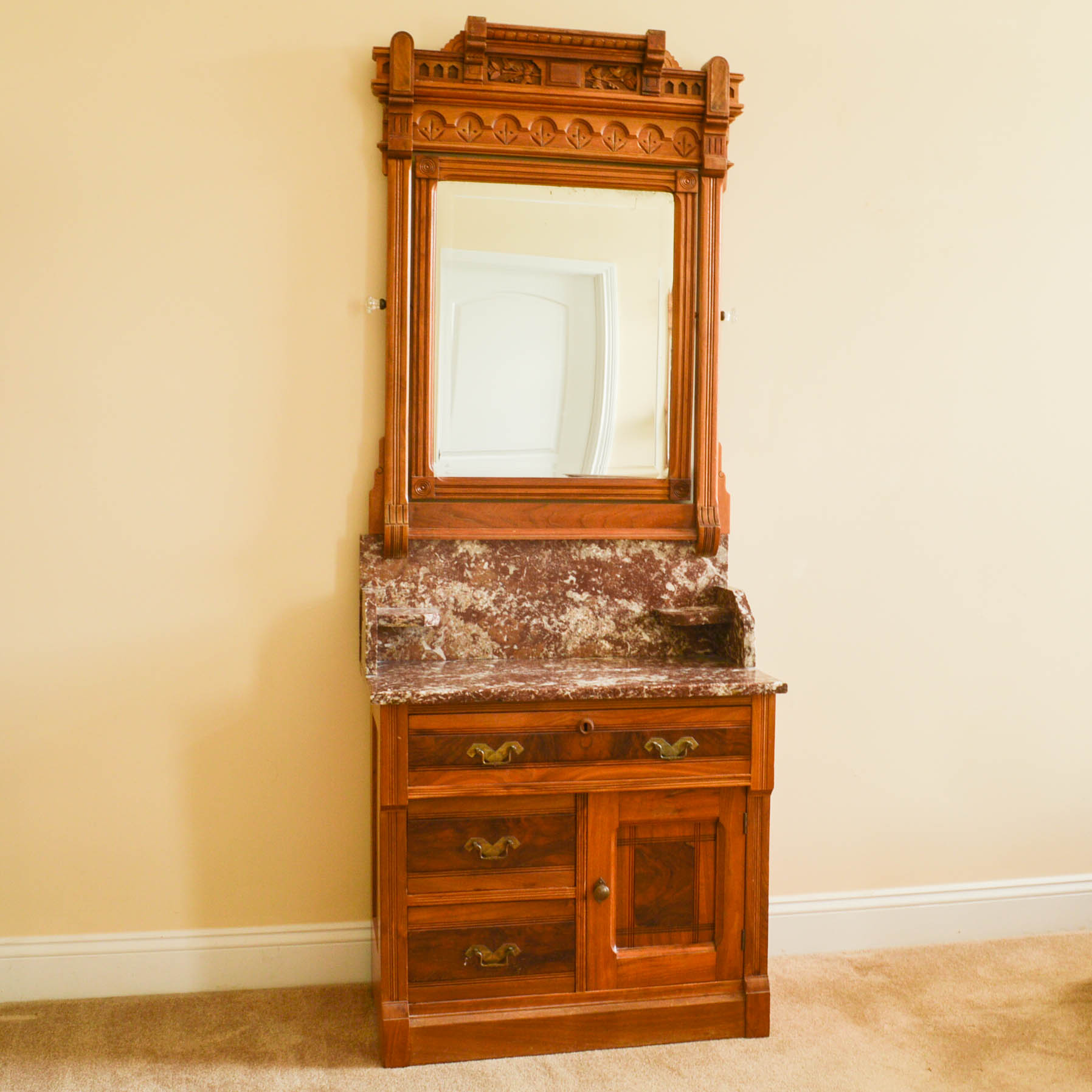 Antique Eastlake Wash Stand