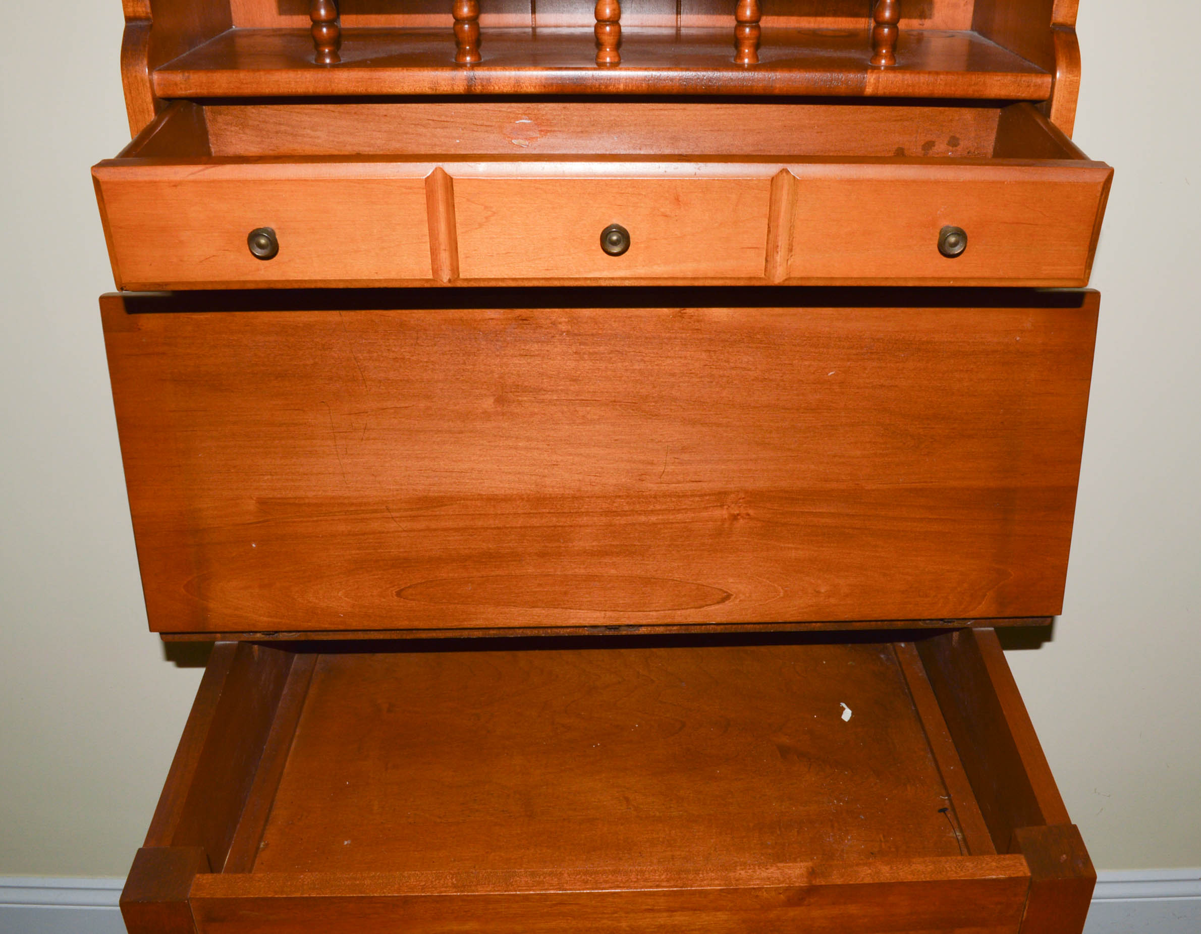 Vintage Maple Desk and Chair