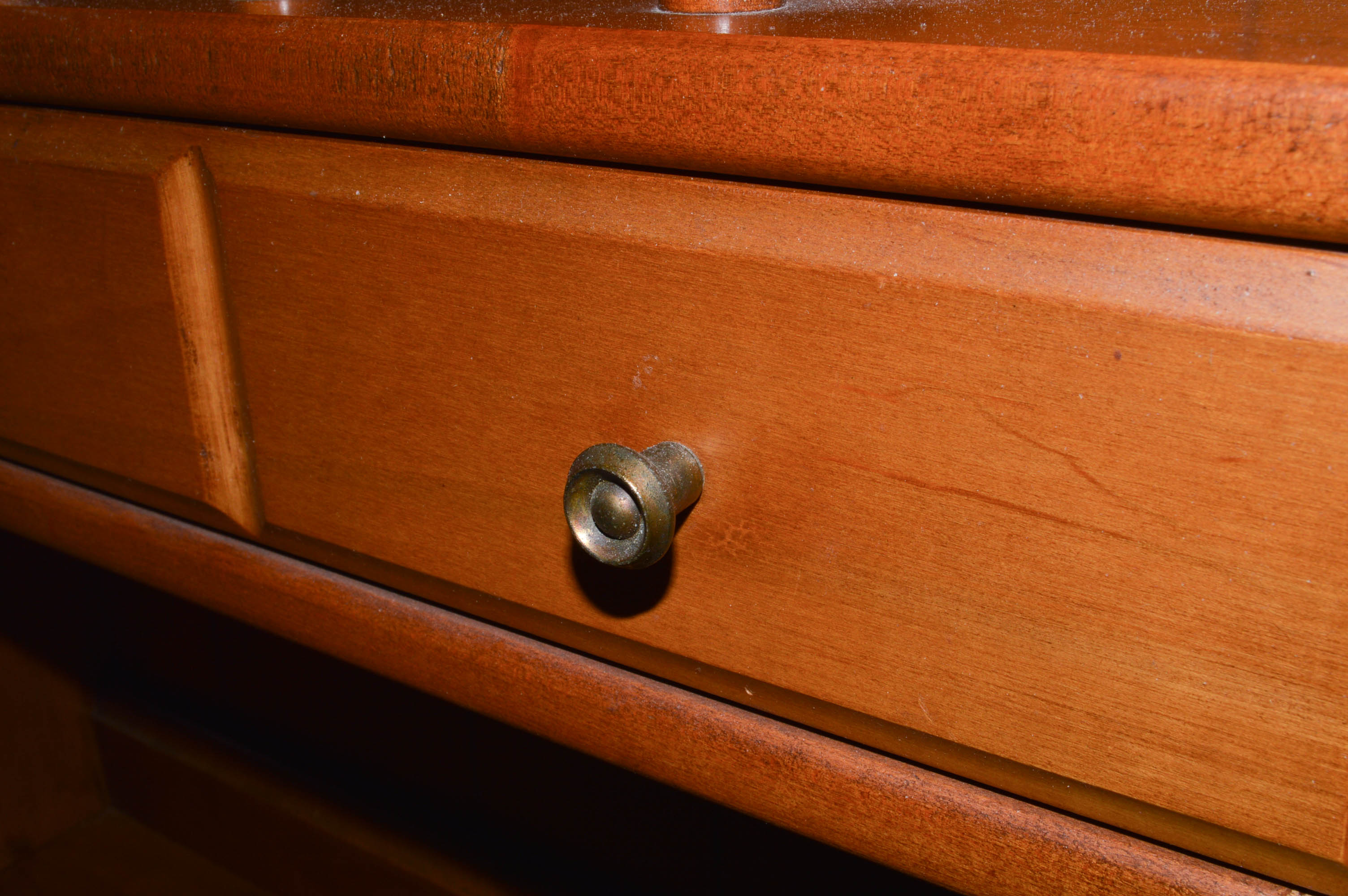 Vintage Maple Desk and Chair