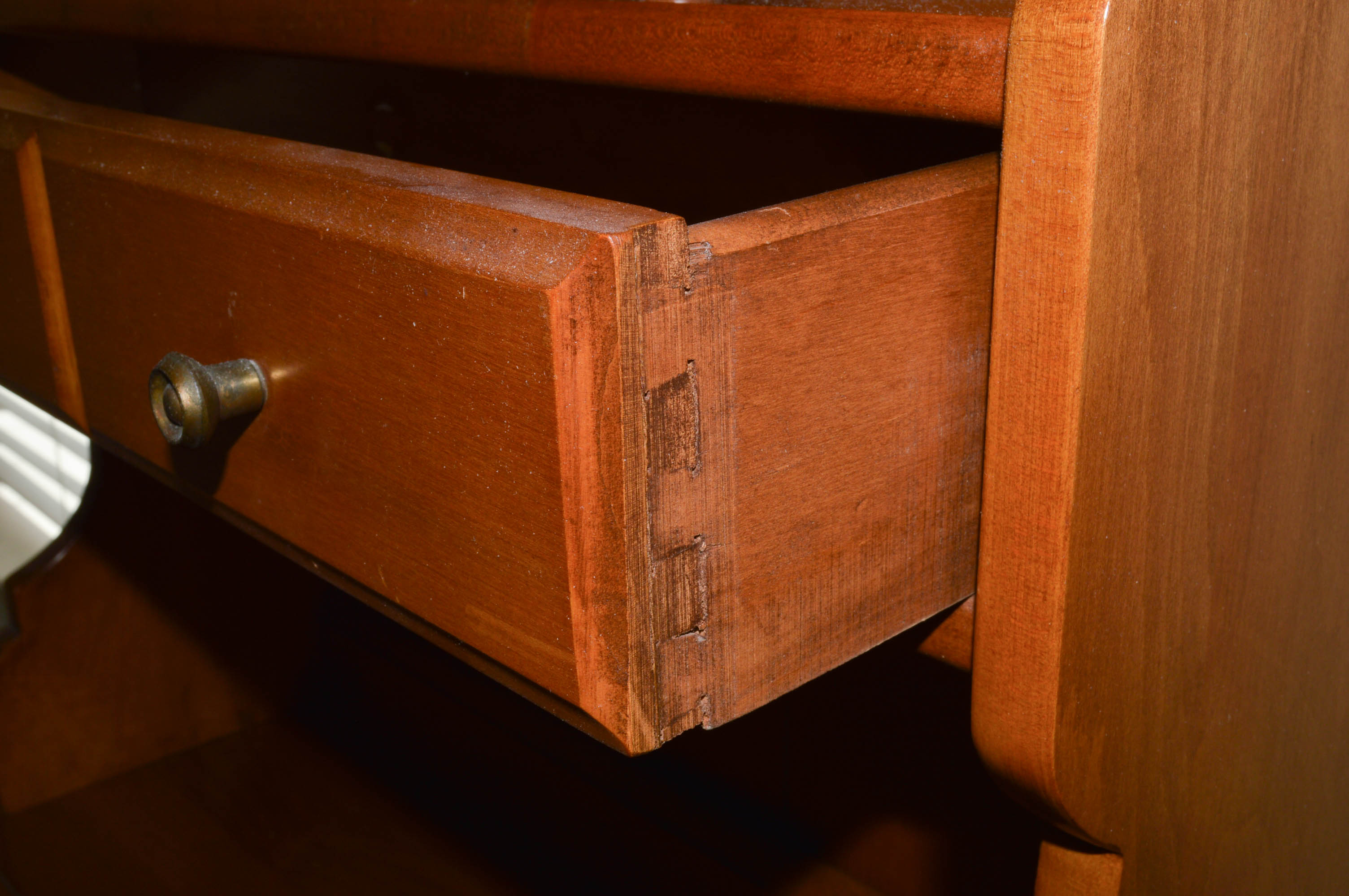 Vintage Maple Desk and Chair