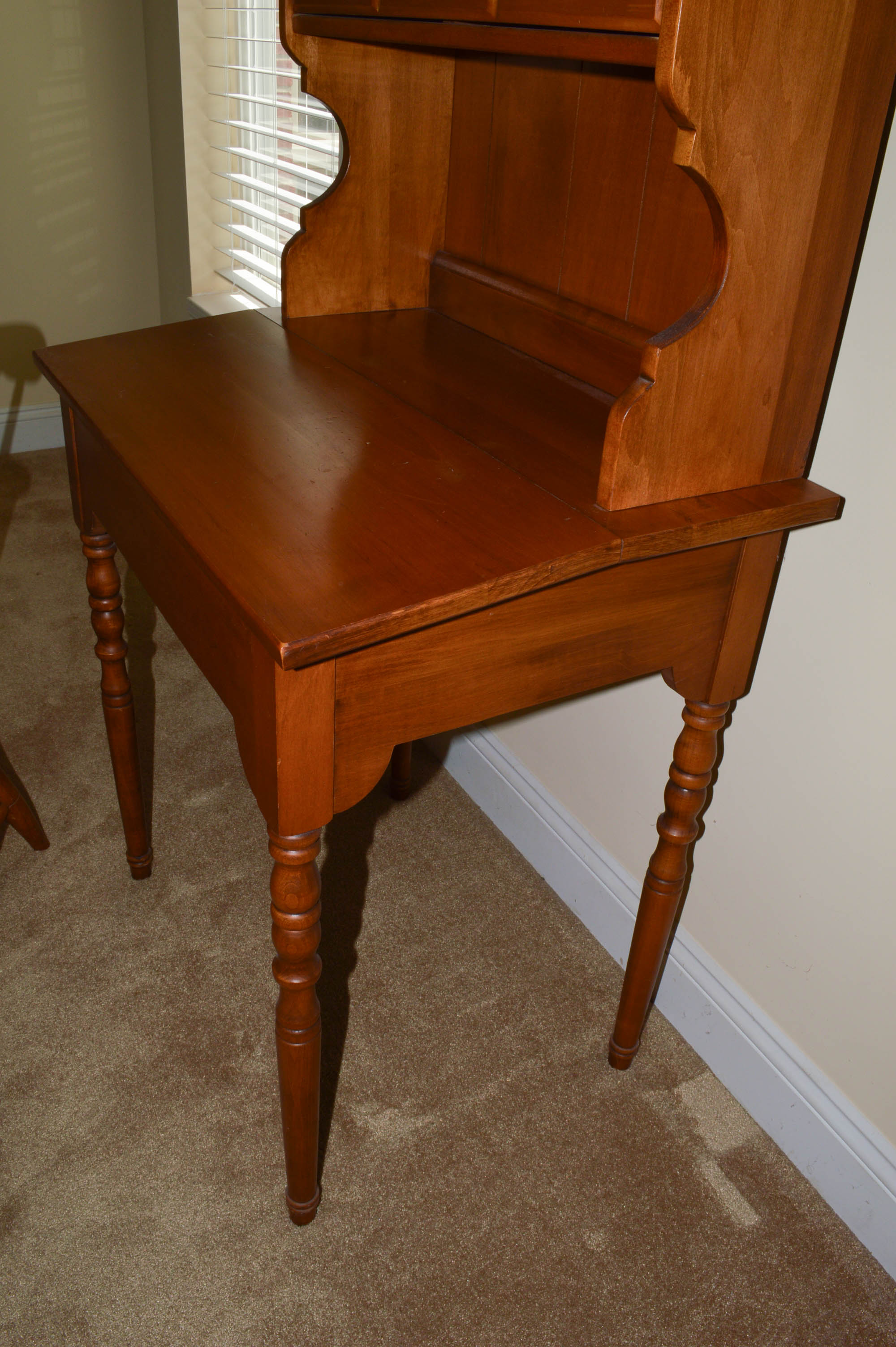 Vintage Maple Desk and Chair