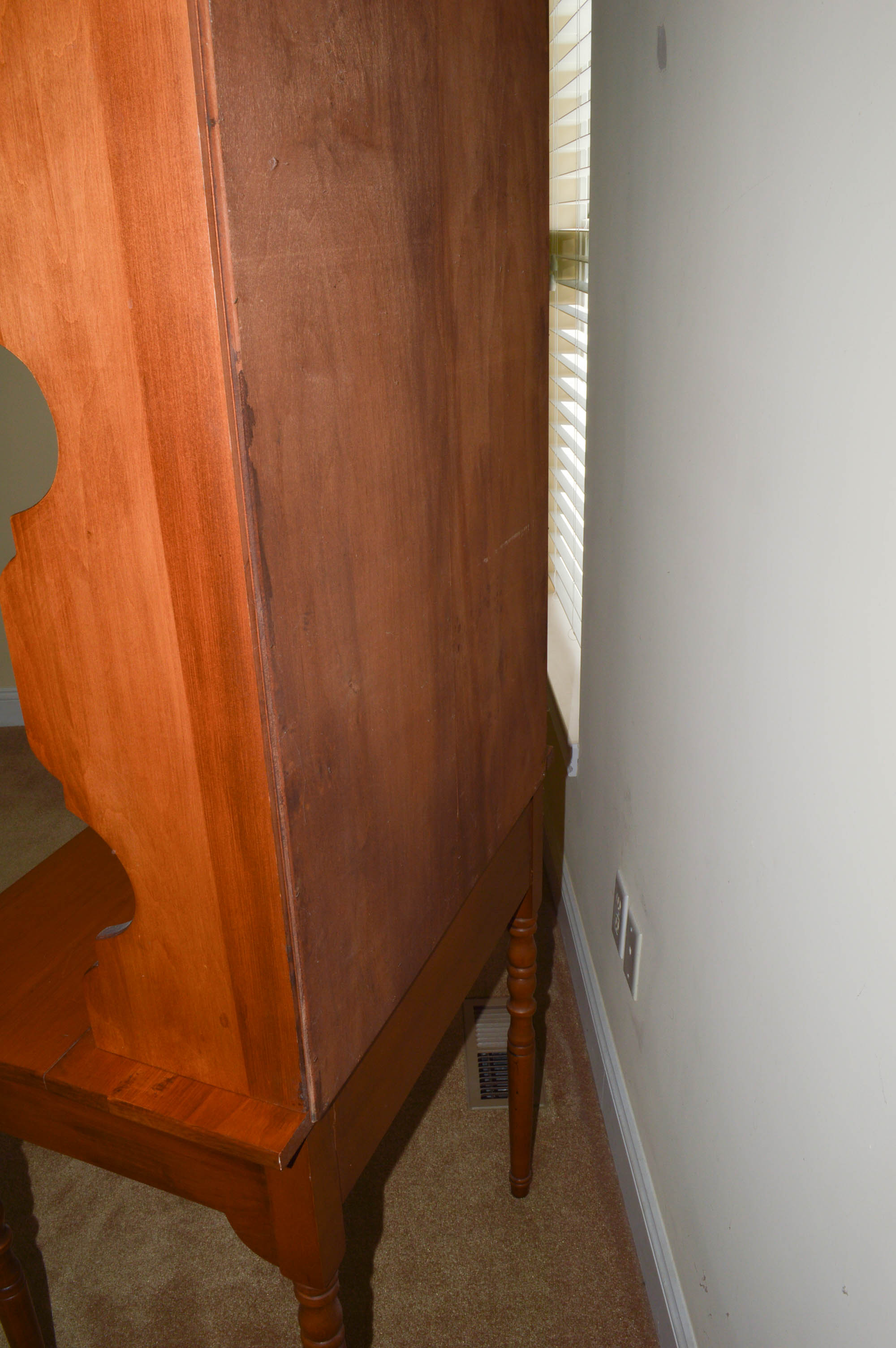 Vintage Maple Desk and Chair