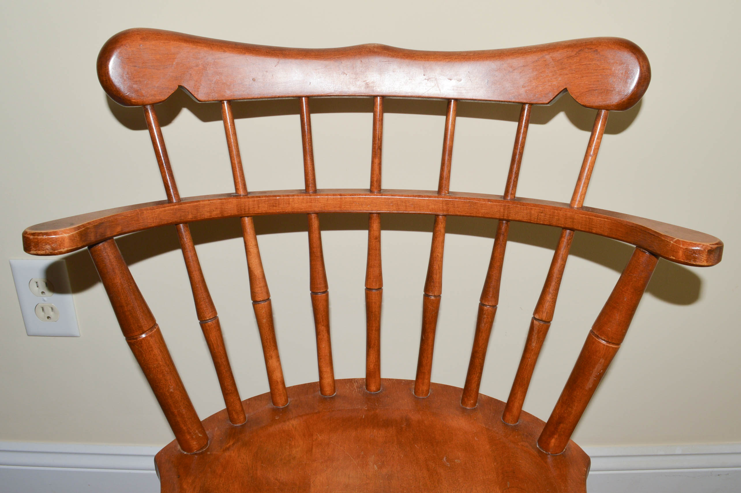 Vintage Maple Desk and Chair