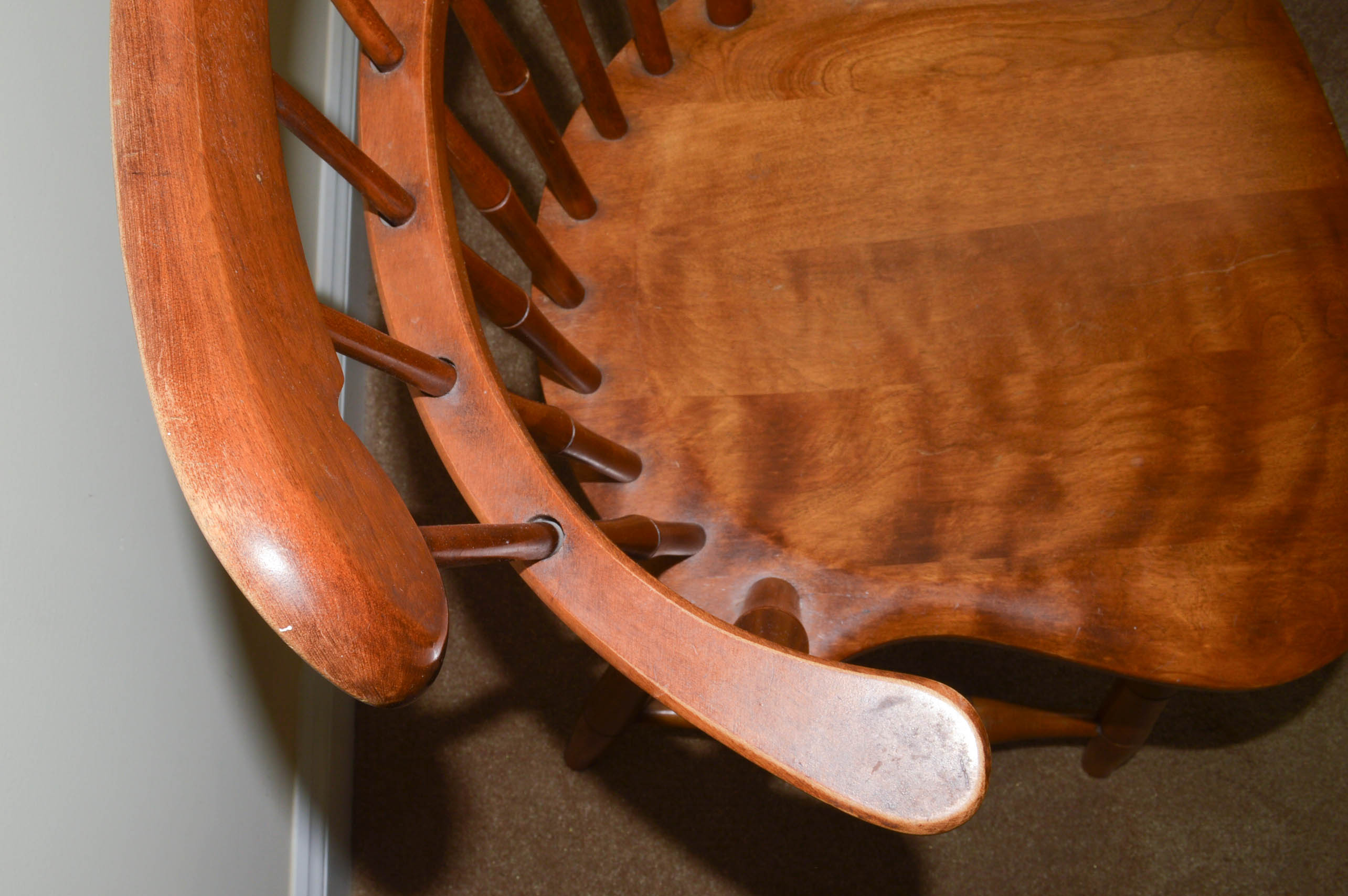 Vintage Maple Desk and Chair