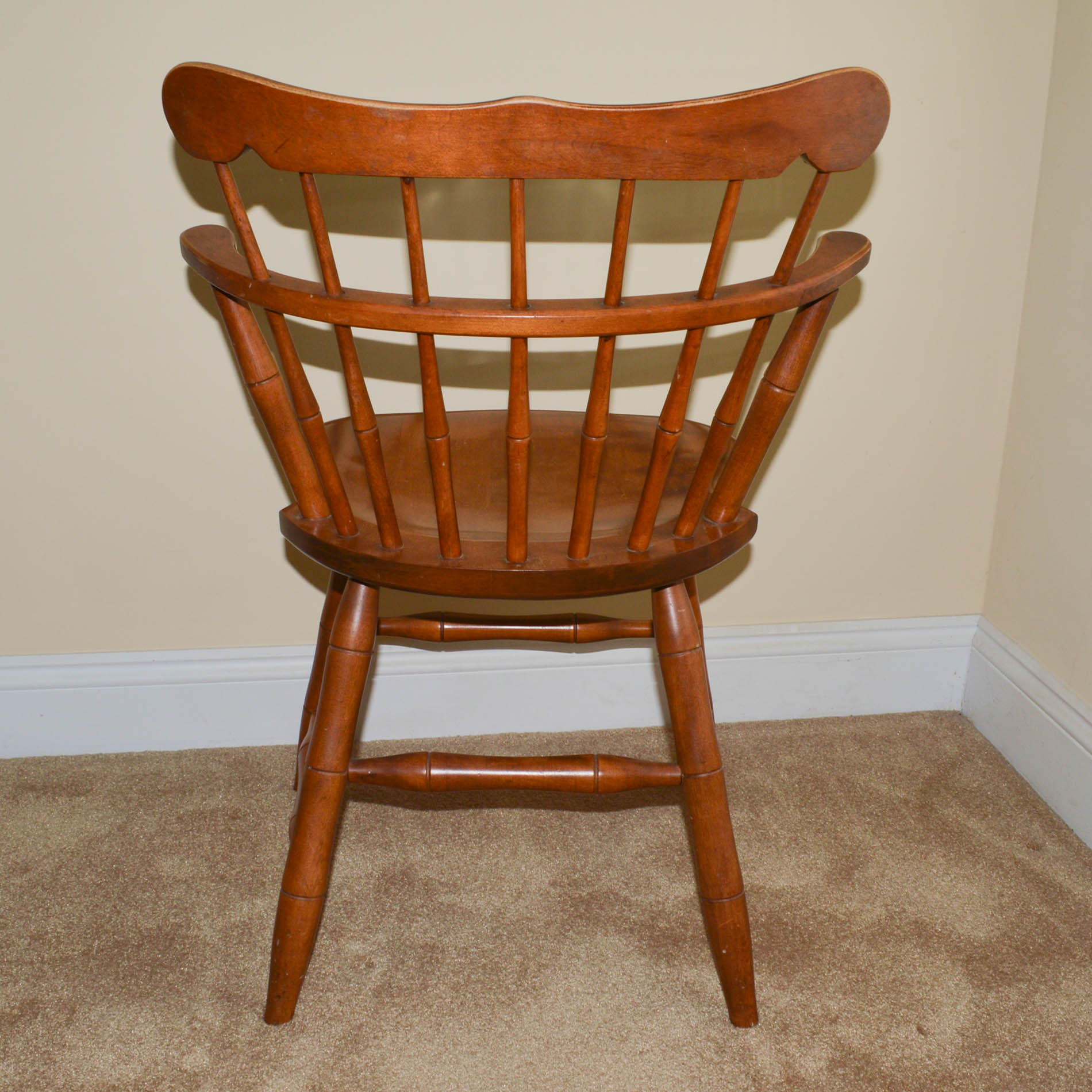 Vintage Maple Desk and Chair