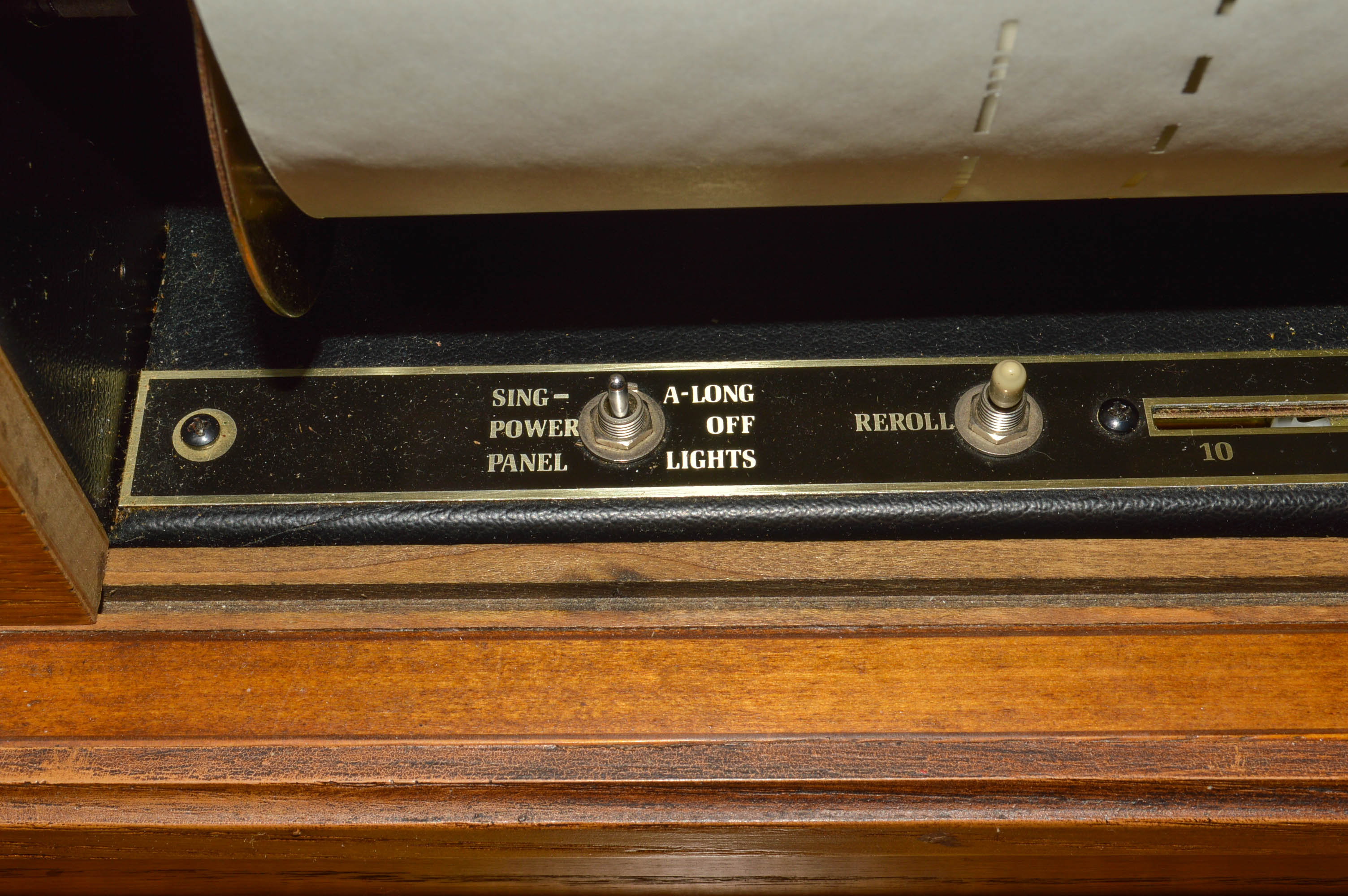 Baldwin Classic Oak Player Piano and Bench