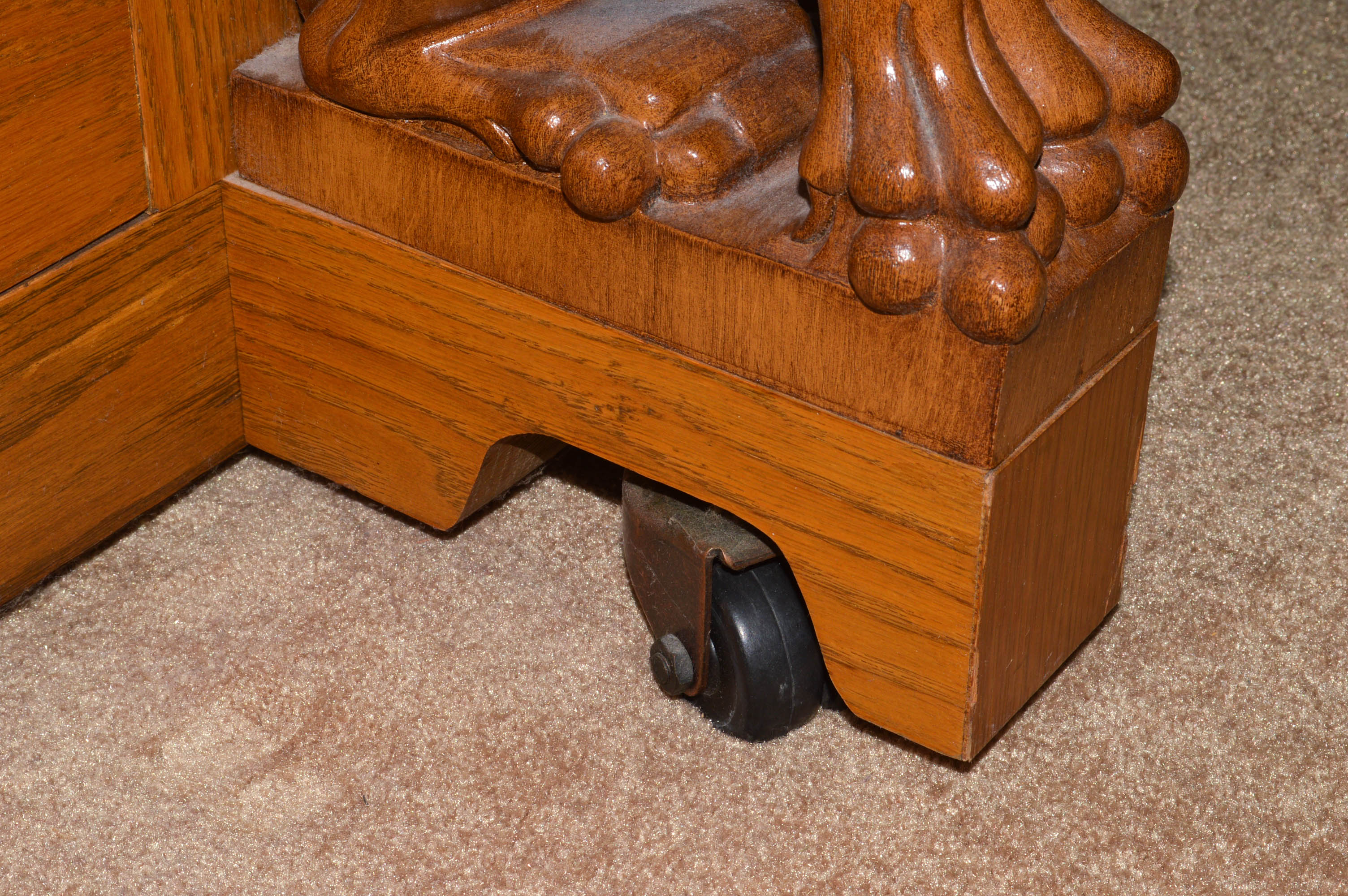 Baldwin Classic Oak Player Piano and Bench