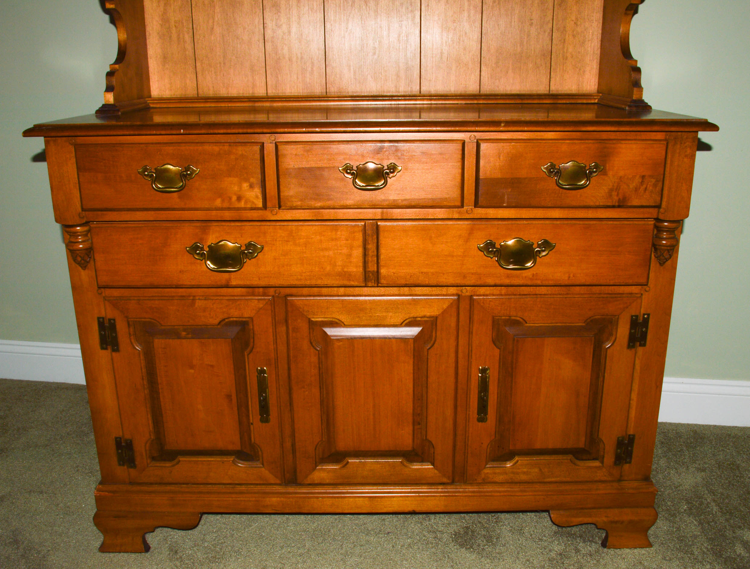 Tell City "Young Republic" Maple Hutch